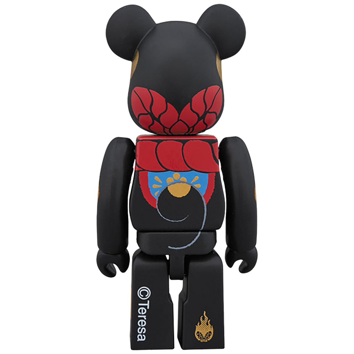 BE@RBRICK イヌハリゴン 黒 100％