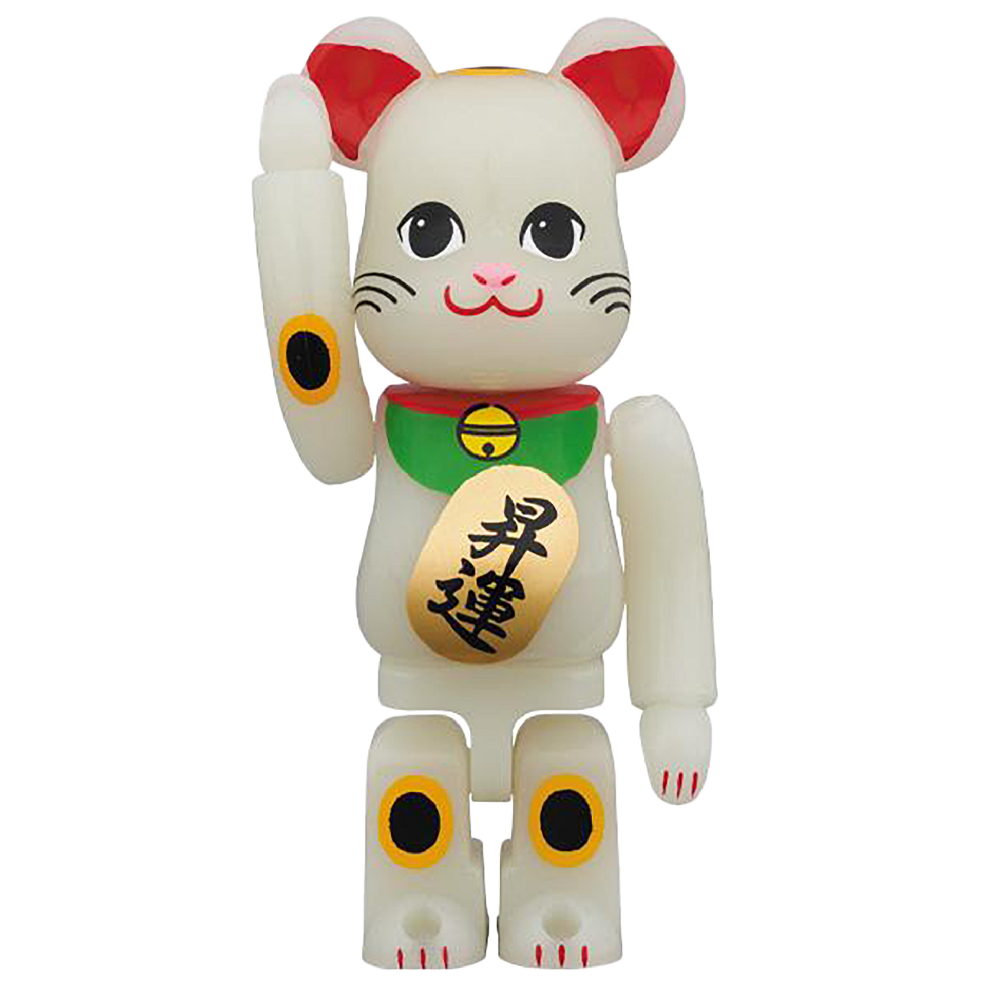 ベアブリック　MEDICOM TOY 招き猫 昇運 蓄光 100％ BE@RBRICK 招き猫 昇運 蓄光 100％ | MEDICOM TOY OFFICIAL STORE