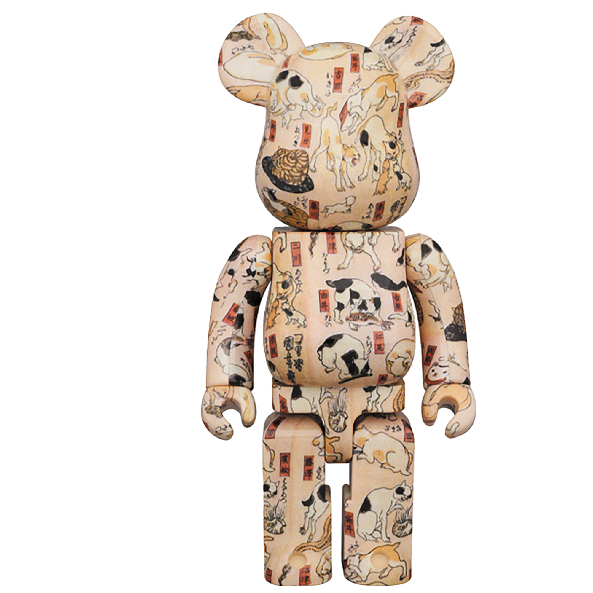 BE@RBRICK 歌川国芳 「猫飼好五十三疋」100％ & 400％