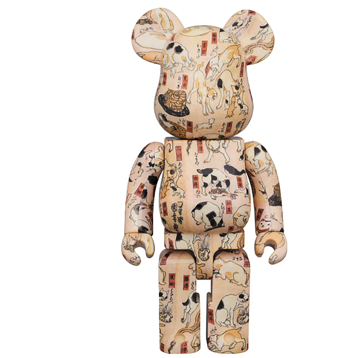 BE@RBRICK 歌川国芳 「猫飼好五十三疋」100％ & 400％