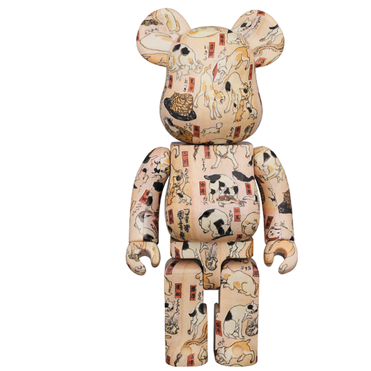 BE@RBRICK 歌川国芳 「猫飼好五十三疋」100％ & 400％