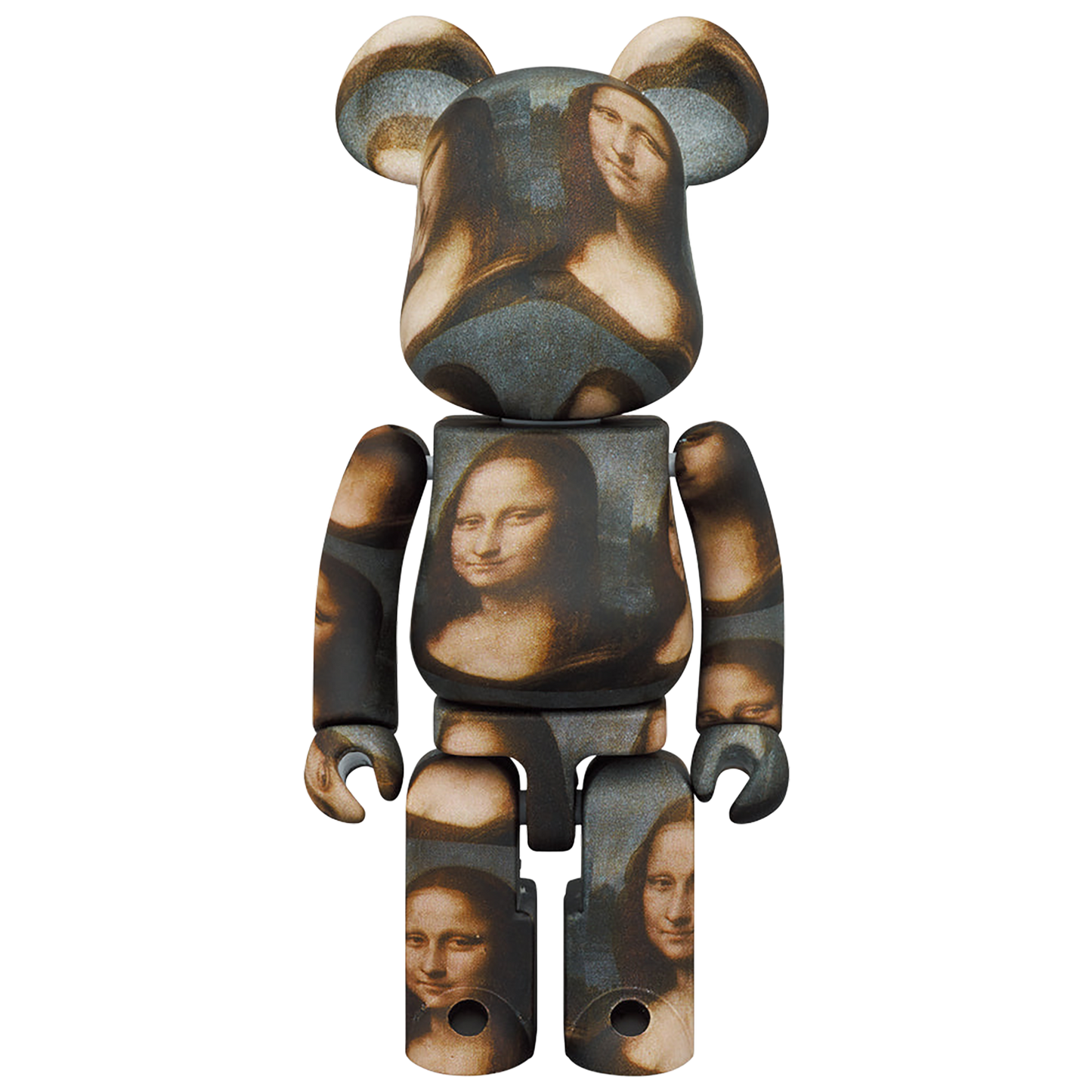 Chogokin BE@RBRICK 伦纳德·德·芬奇 蒙娜丽莎