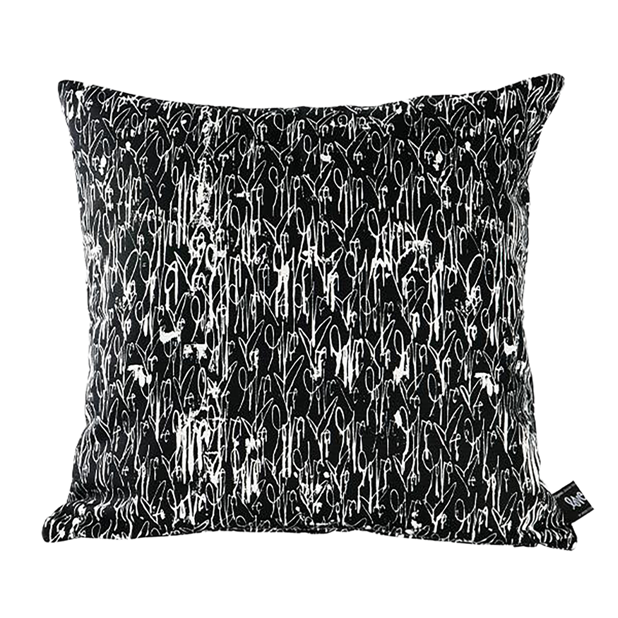 Curtis Kulig SQUARE CUSHION "ALL OVER"