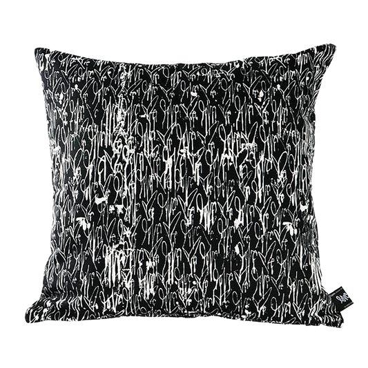 Curtis Kulig SQUARE CUSHION "ALL OVER"