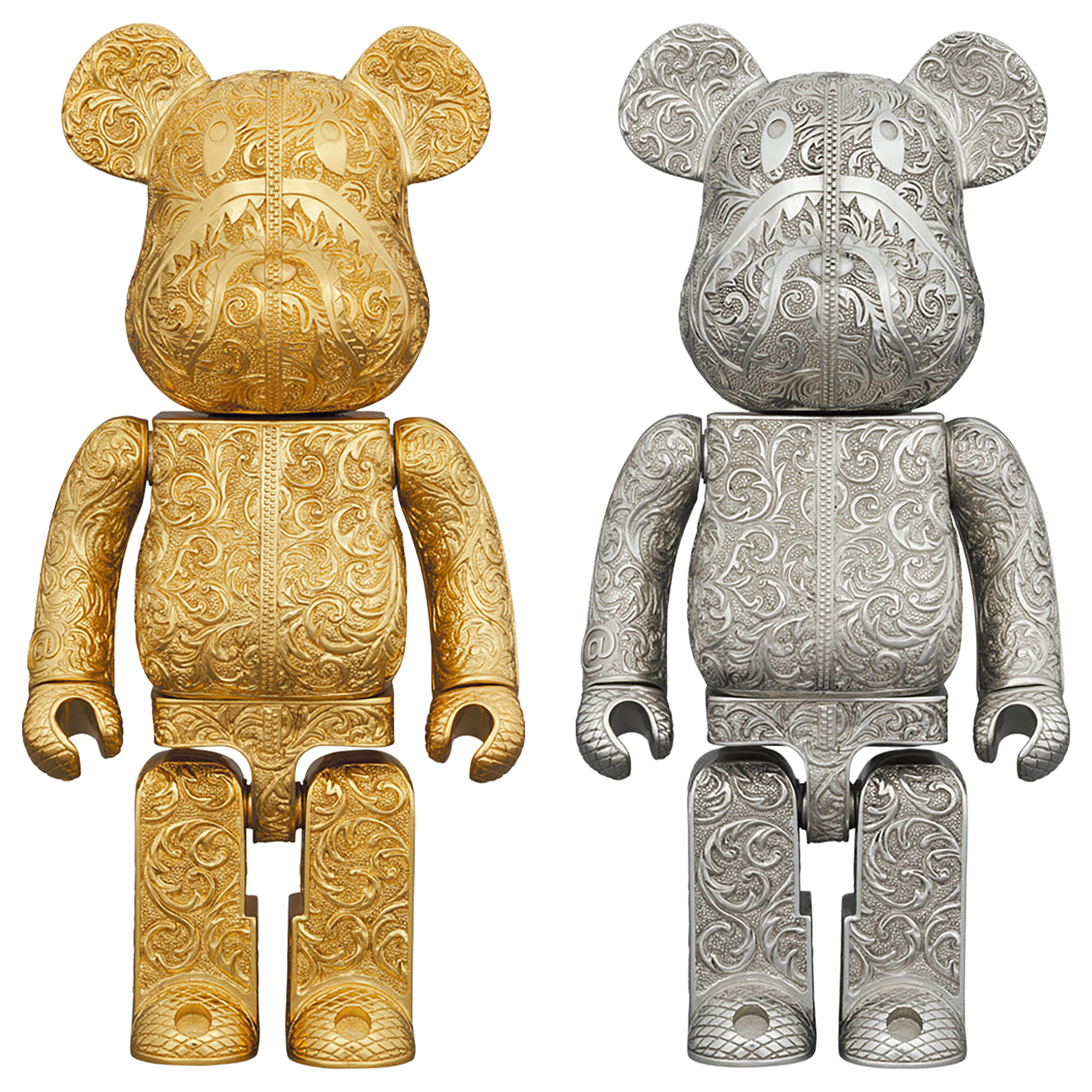 BE@RBRICK BAPE(R) 鲨鱼皇家雪兰莪 400%