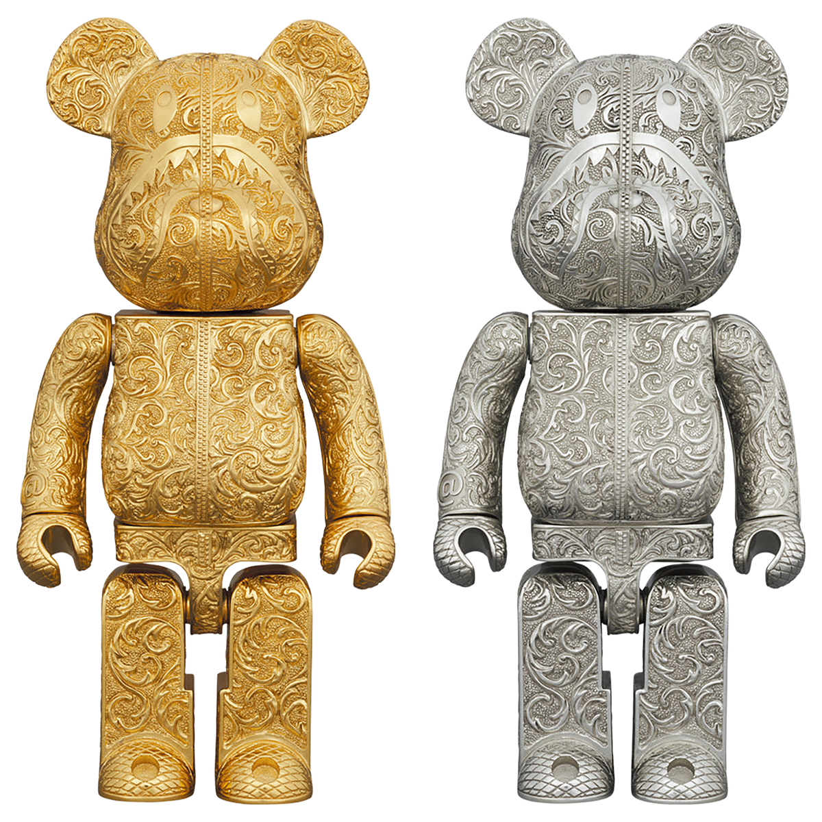 BE@RBRICK BAPE(R) 鲨鱼皇家雪兰莪 400%