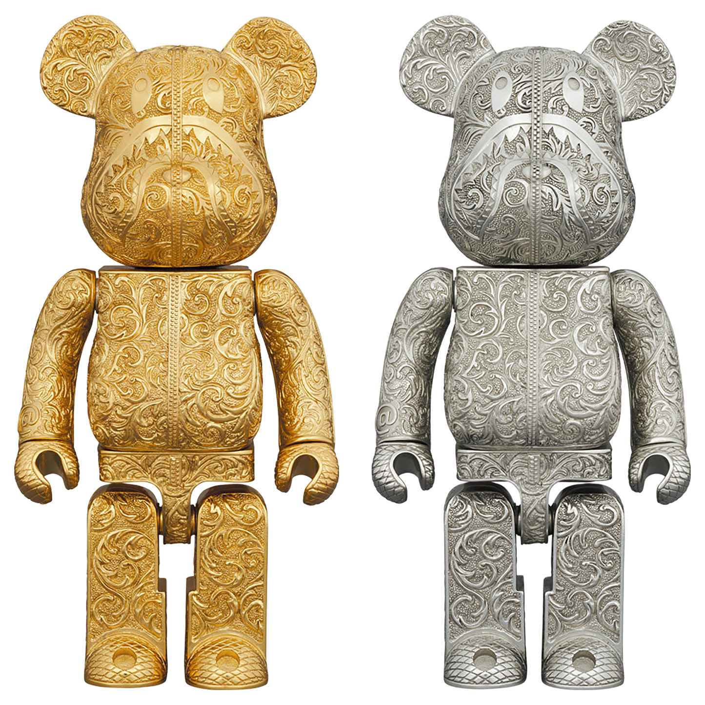 BE@RBRICK BAPE(R) 鲨鱼皇家雪兰莪 400%