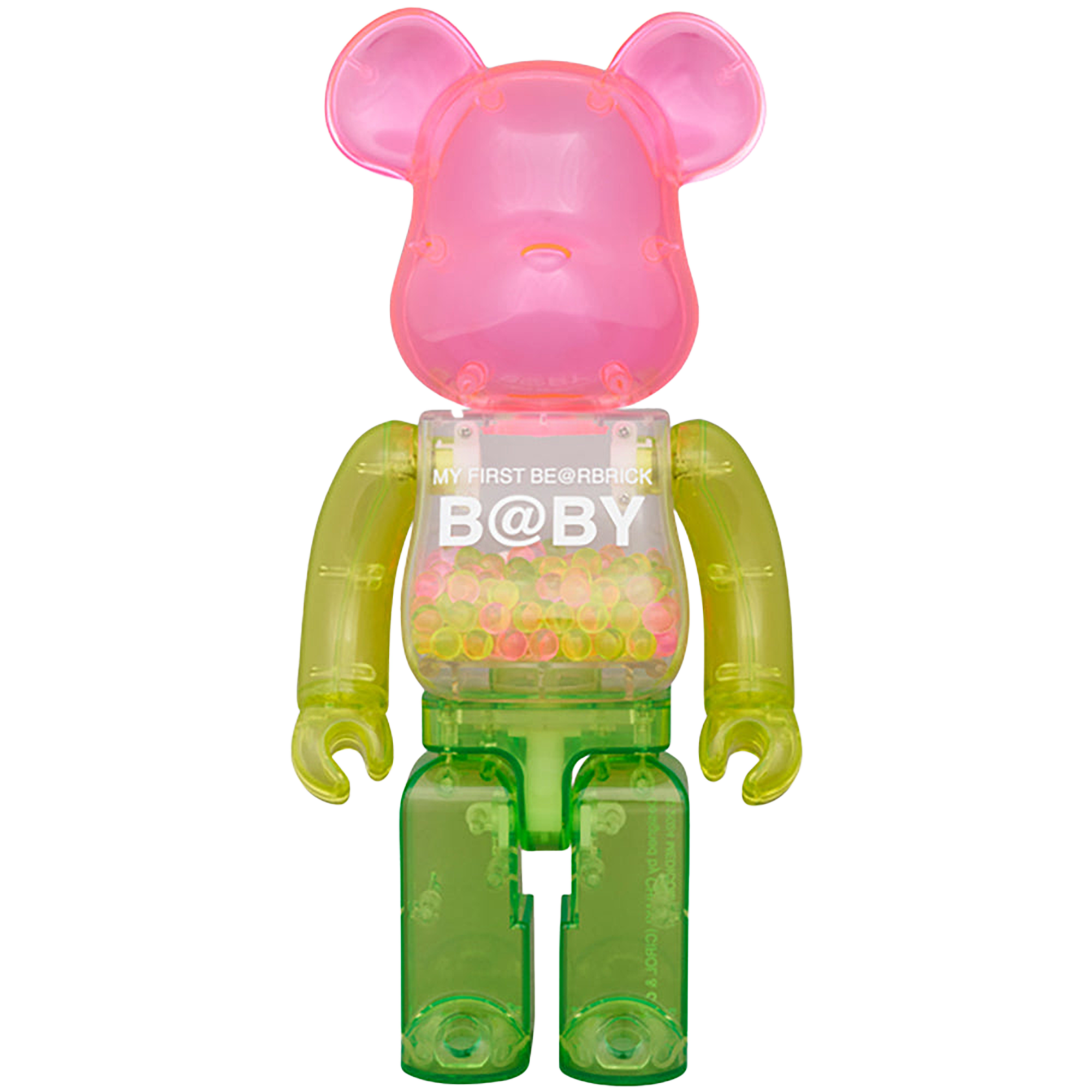MY FIRST BE@RBRICK 1st Color Clear Ver. 100％ & 400％