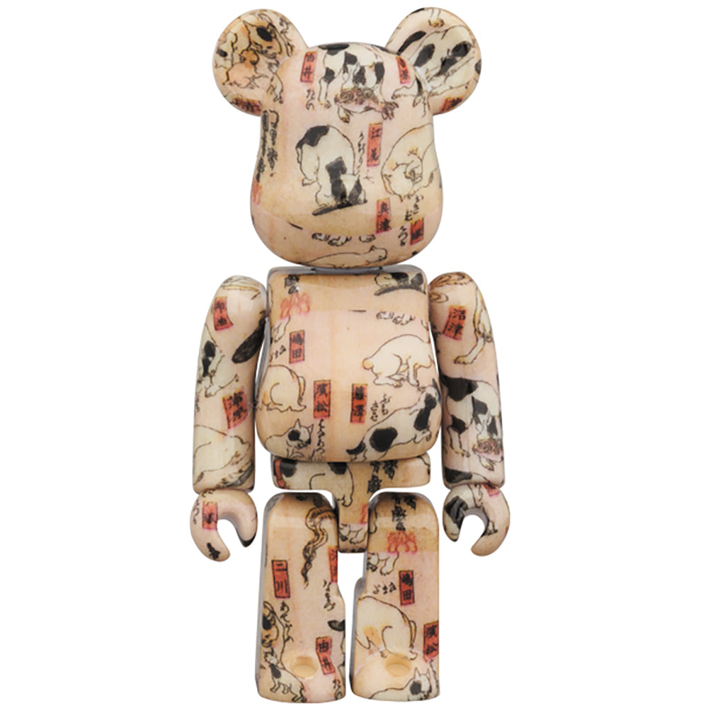 BE@RBRICK 歌川国芳 「猫飼好五十三疋」100％ & 400％_1