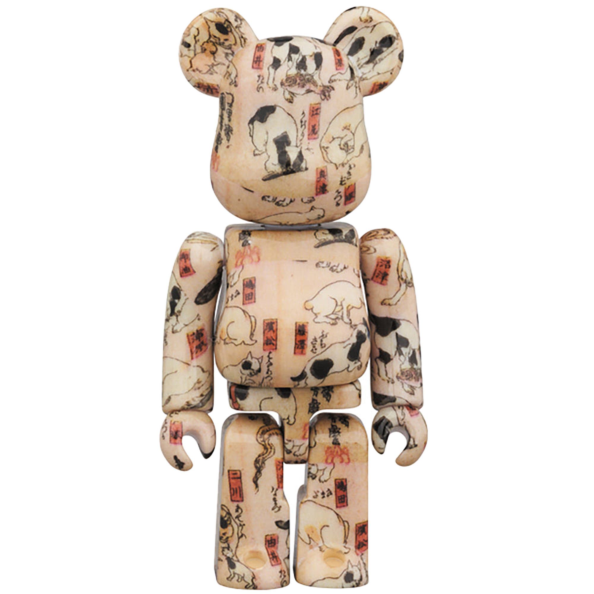 BE@RBRICK 歌川国芳 「猫飼好五十三疋」100％ & 400％