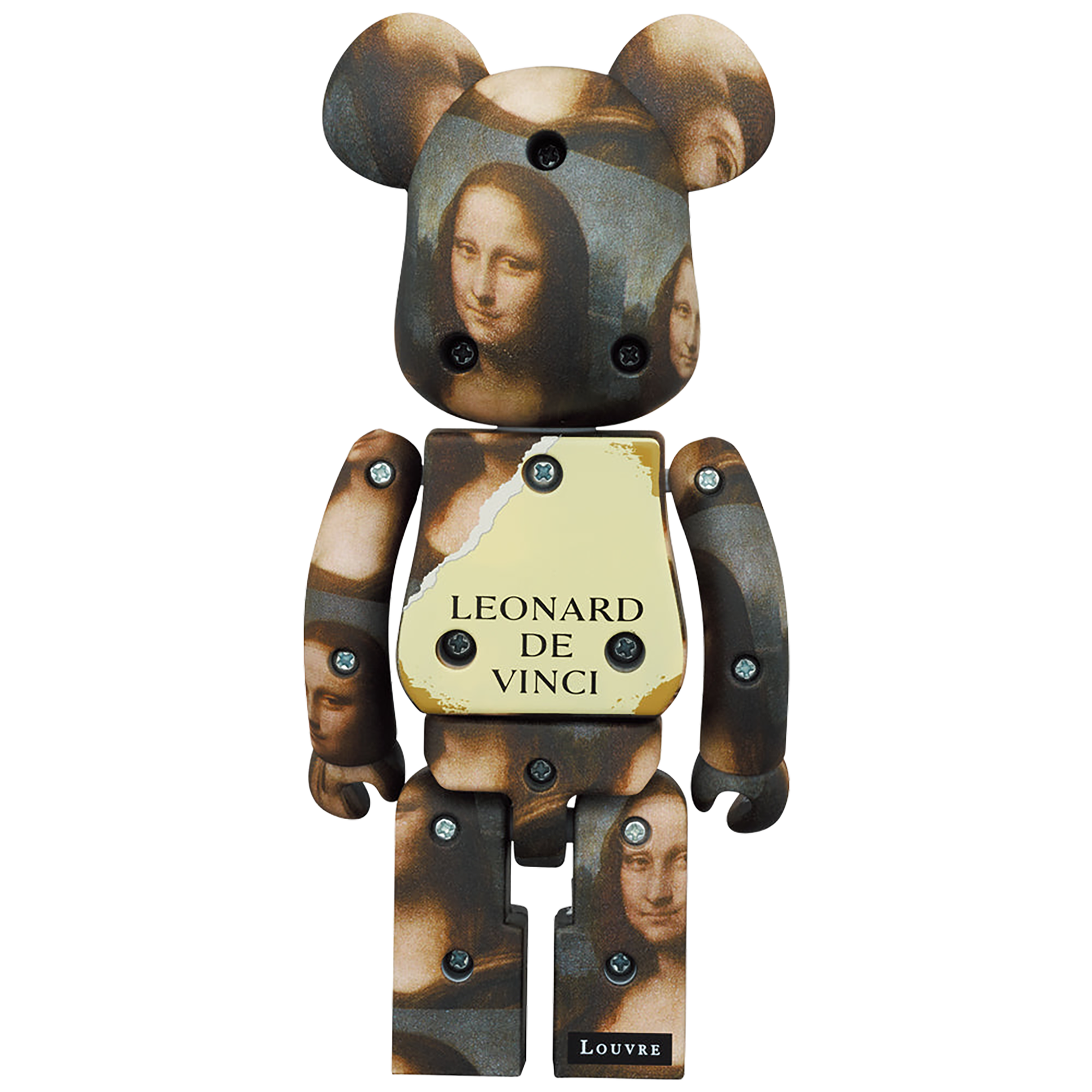 超合金 BE@RBRICK LEONARD DE VINCI Mona Lisa | MEDICOM TOY OFFICIAL