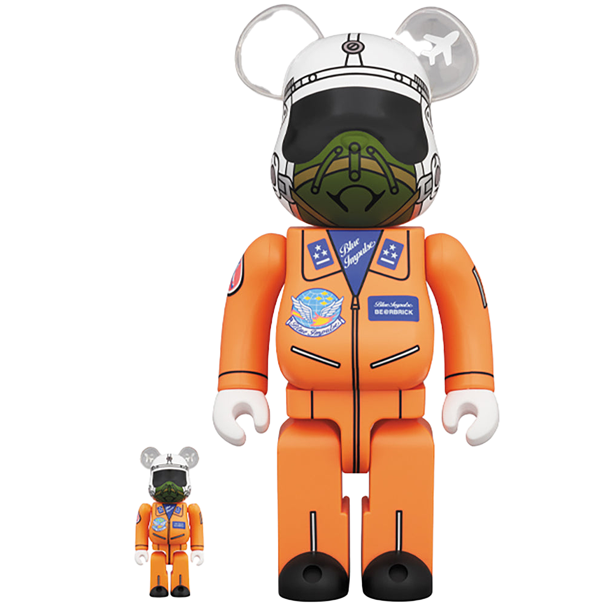 1964 BLUE IMPULSE BE@RBRICK 100％ & 400％