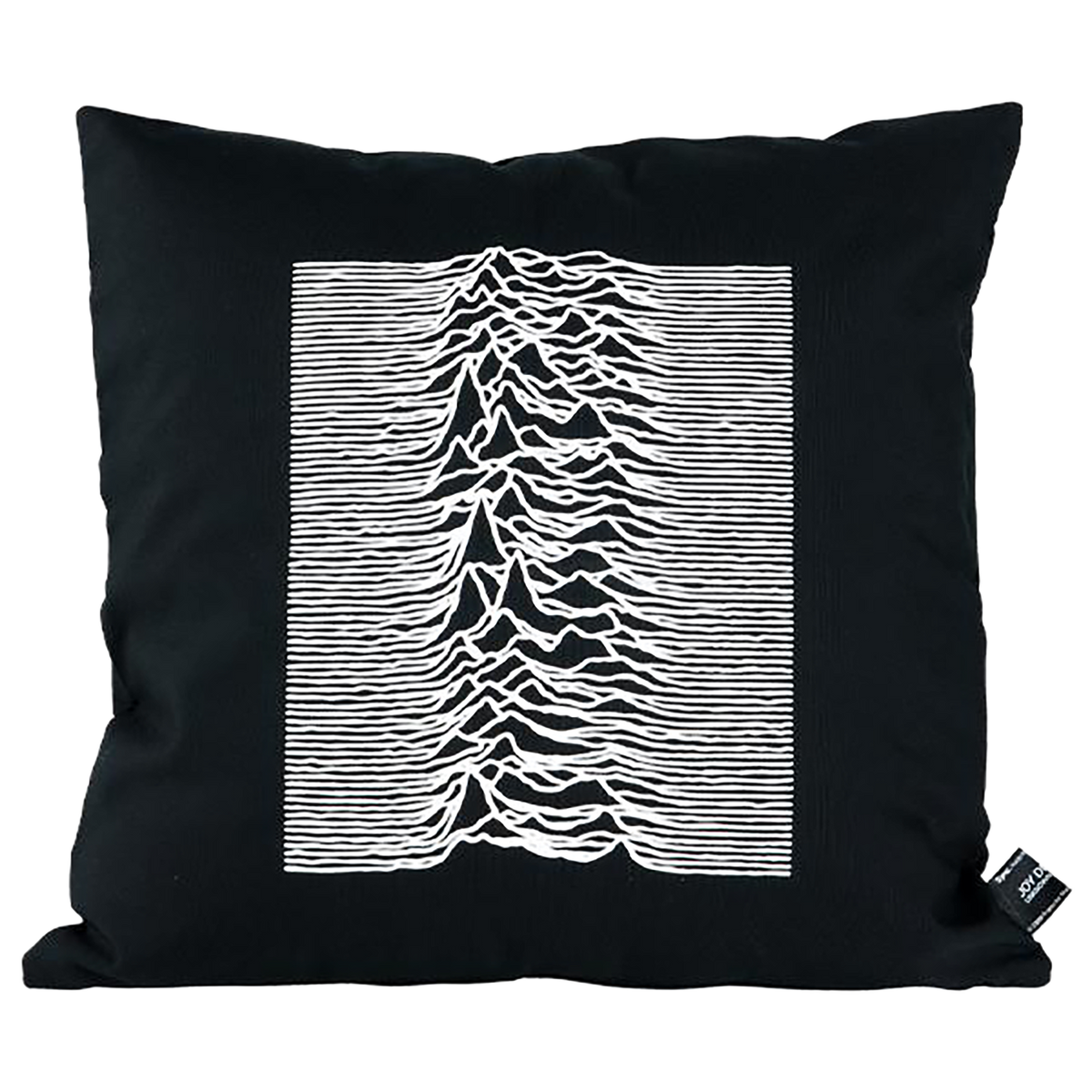 SQUARE CUSHION "UNKNOWN PLEASURES"
