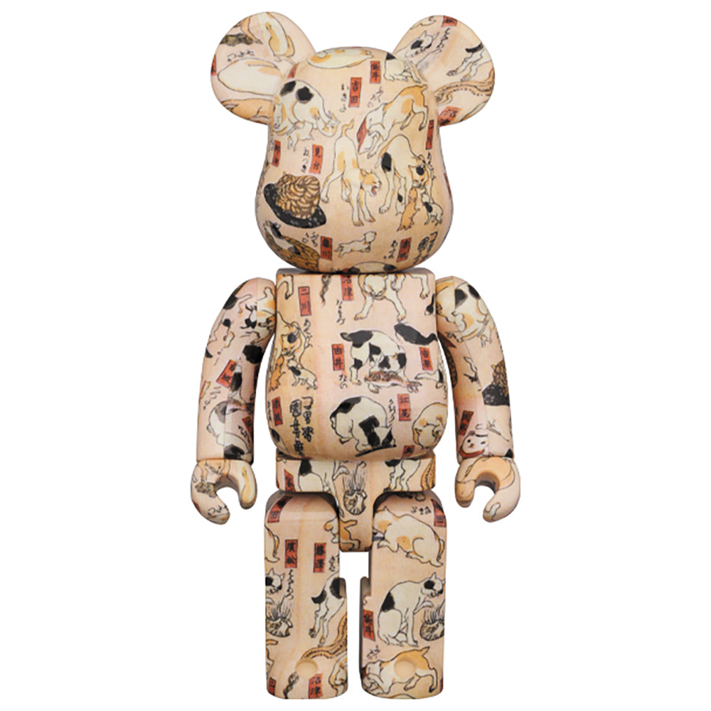 BE@RBRICK 歌川国芳 「猫飼好五十三疋」100％ & 400％_2