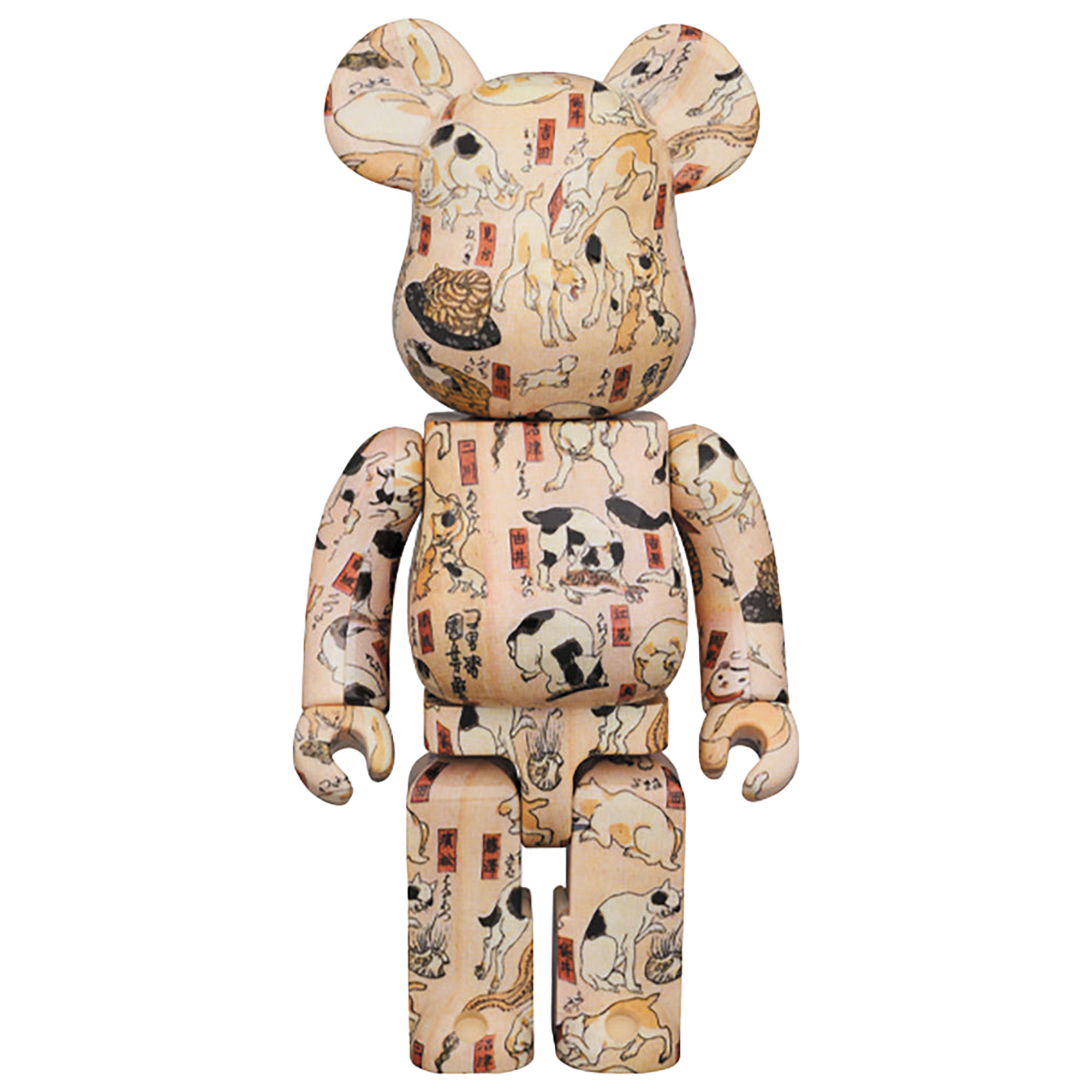 BE@RBRICK 歌川国芳 「猫飼好五十三疋」100％ & 400％