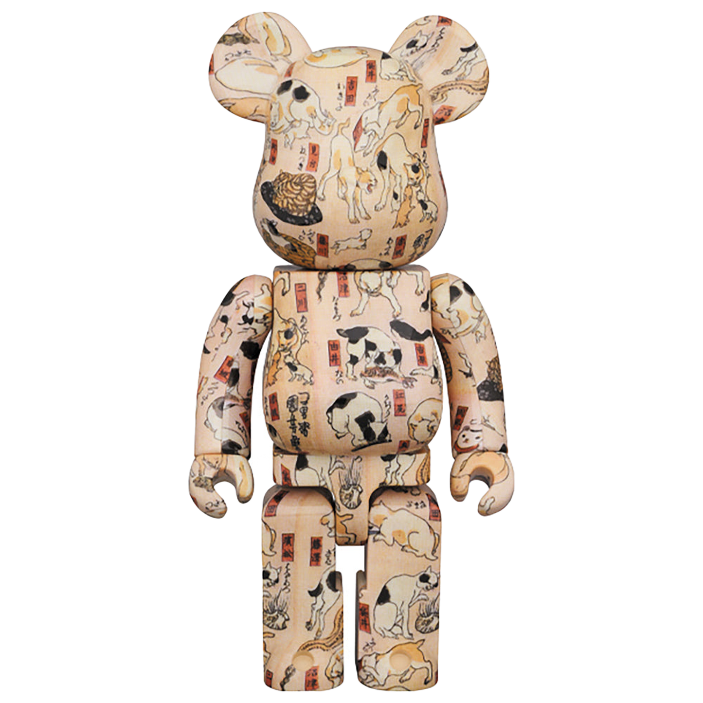 BE@RBRICK 歌川国芳 「猫飼好五十三疋」100％ & 400％