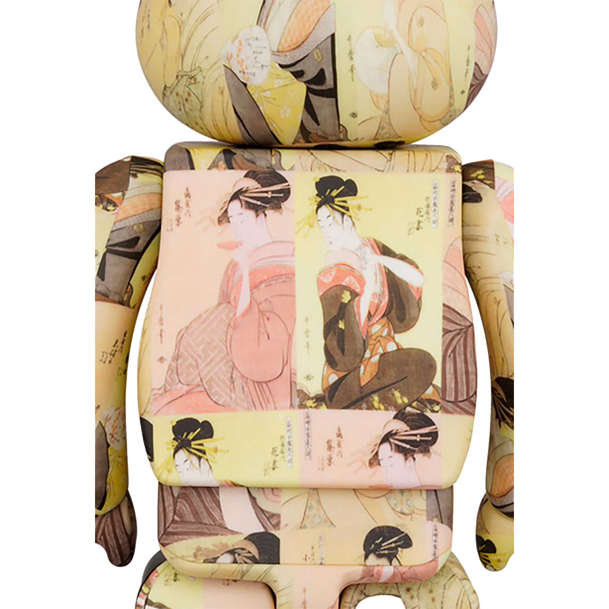 The British Museum BE@RBRICK KITAGAWA UTAMARO "Tōji zensei bijin-zoroi" 100％ & 400％