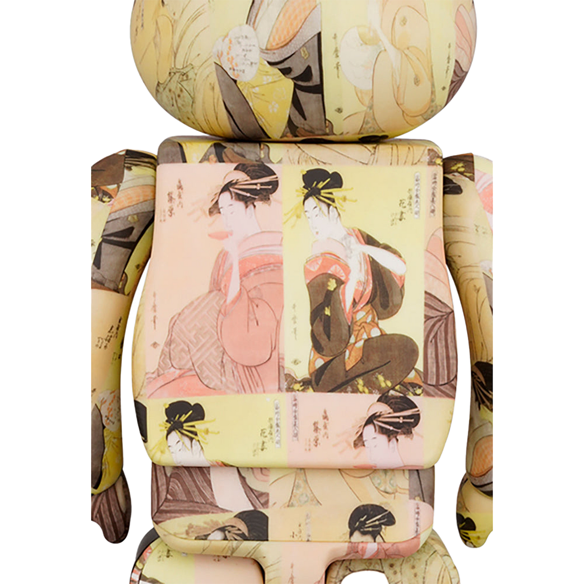 The British Museum BE@RBRICK KITAGAWA UTAMARO "Tōji zensei bijin-zoroi" 100％ & 400％