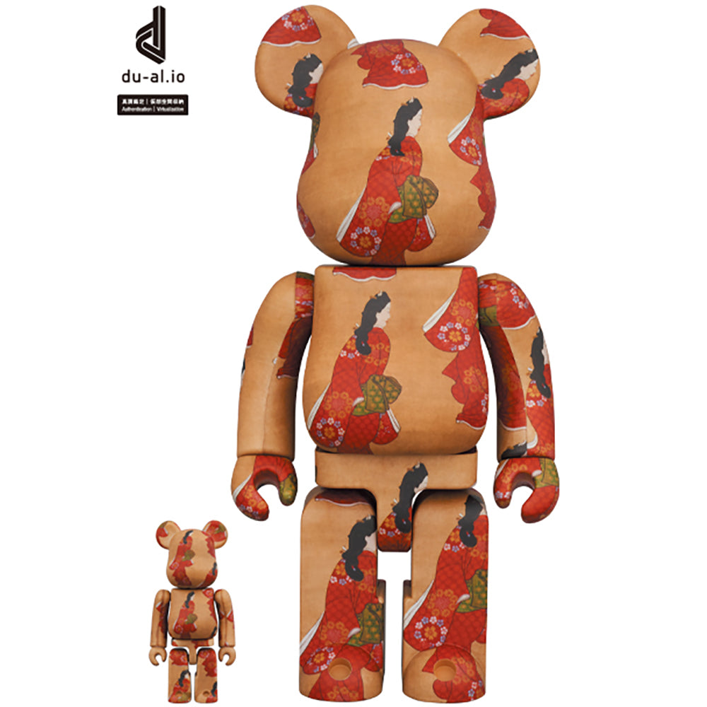 東京国立博物館 BE@RBRICK 菱川師宣「見返り美人図」 100％ & 400％_0