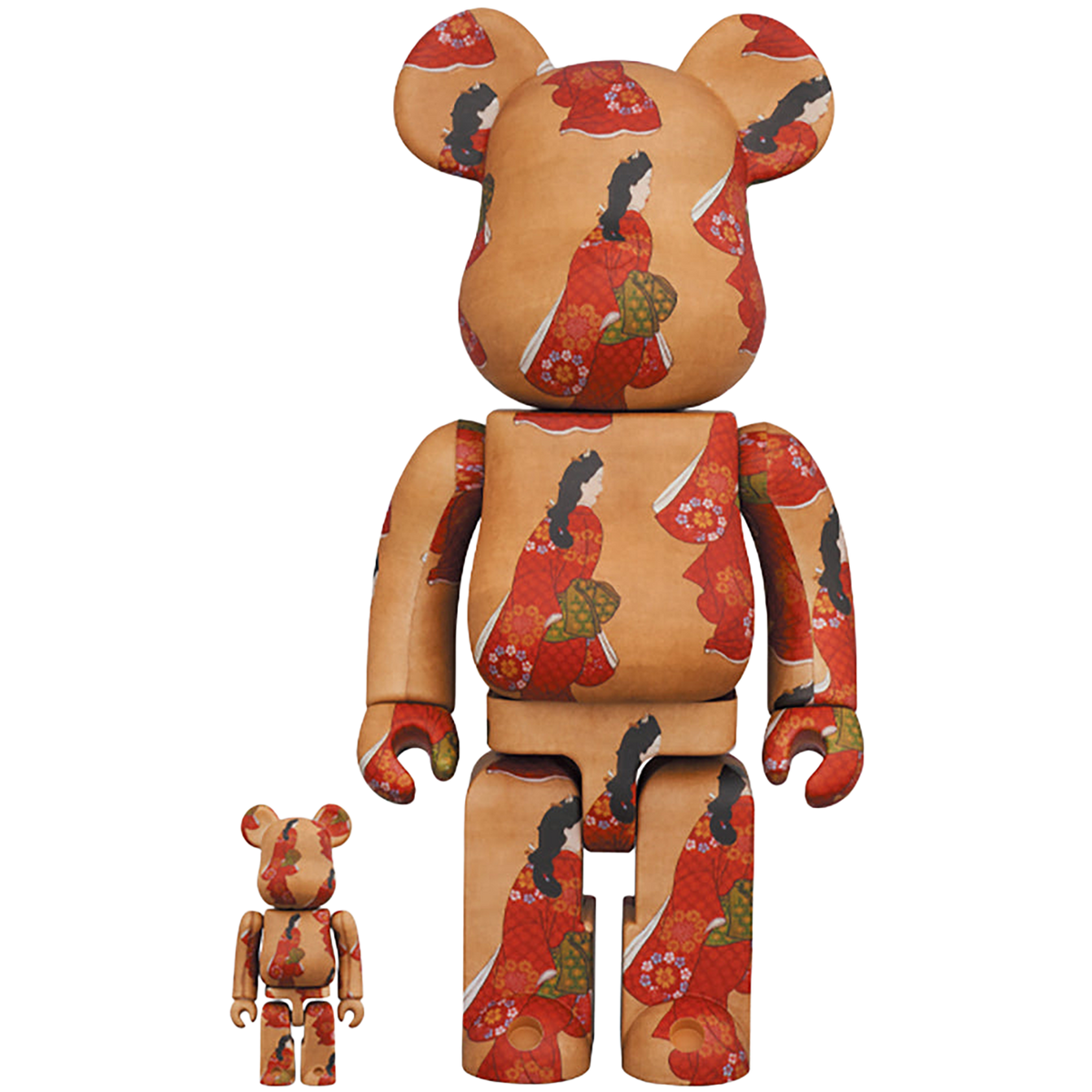 東京国立博物館 BE@RBRICK 菱川師宣「見返り美人図」 100％ & 400％