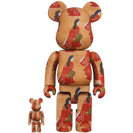 東京国立博物館 BE@RBRICK 菱川師宣「見返り美人図」 100％ & 400％