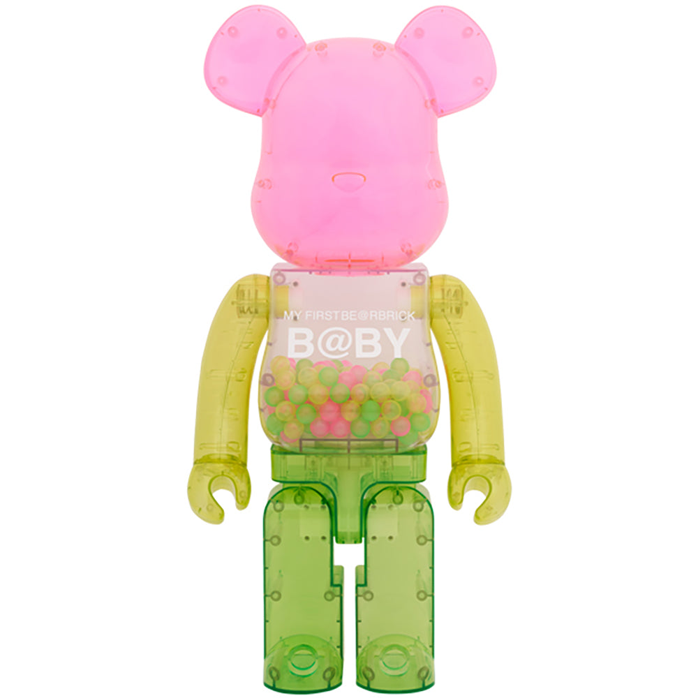 MY FIRST BE@RBRICK 1st Color Clear Ver. 1000％_0