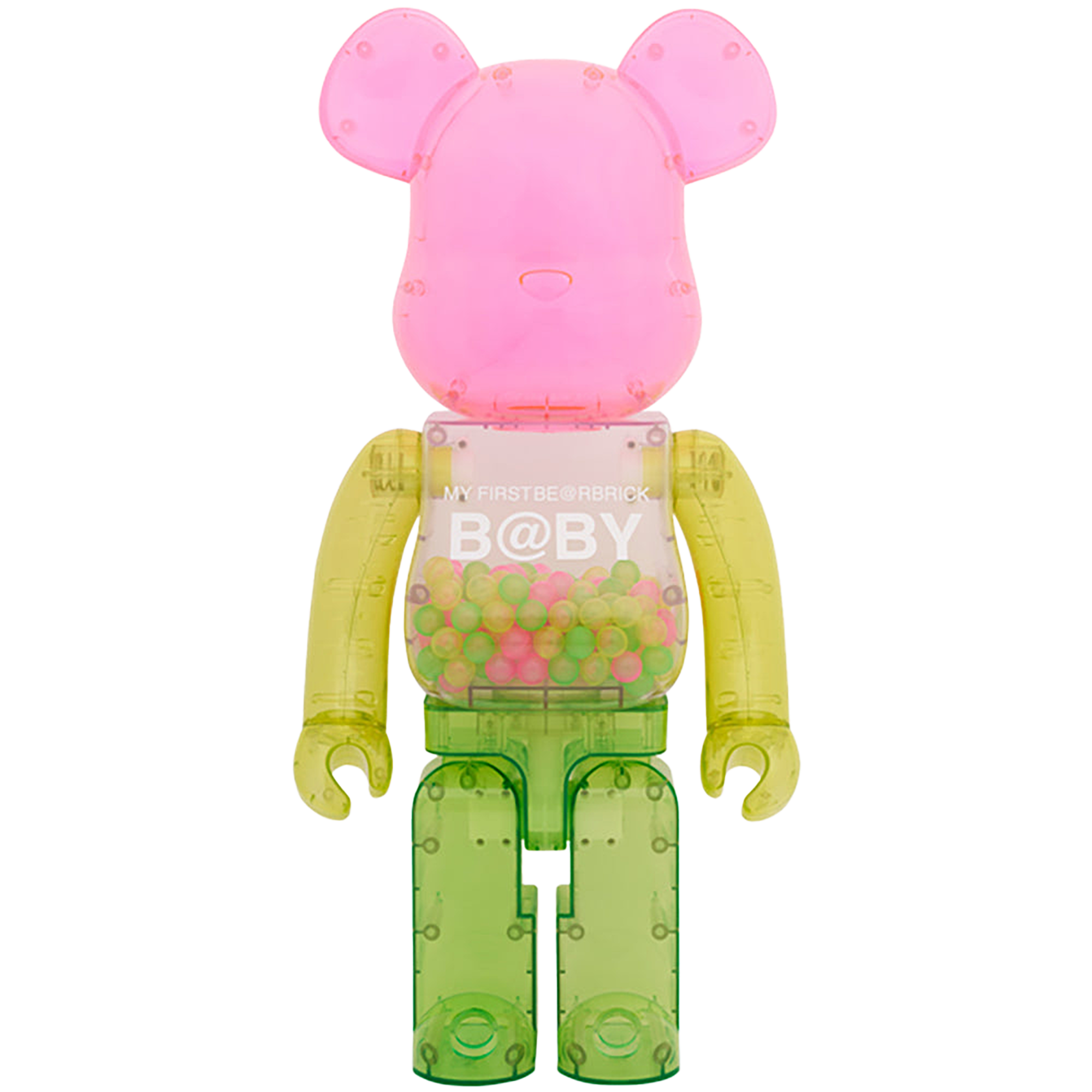MY FIRST BE@RBRICK 1st Color Clear Ver. 1000％