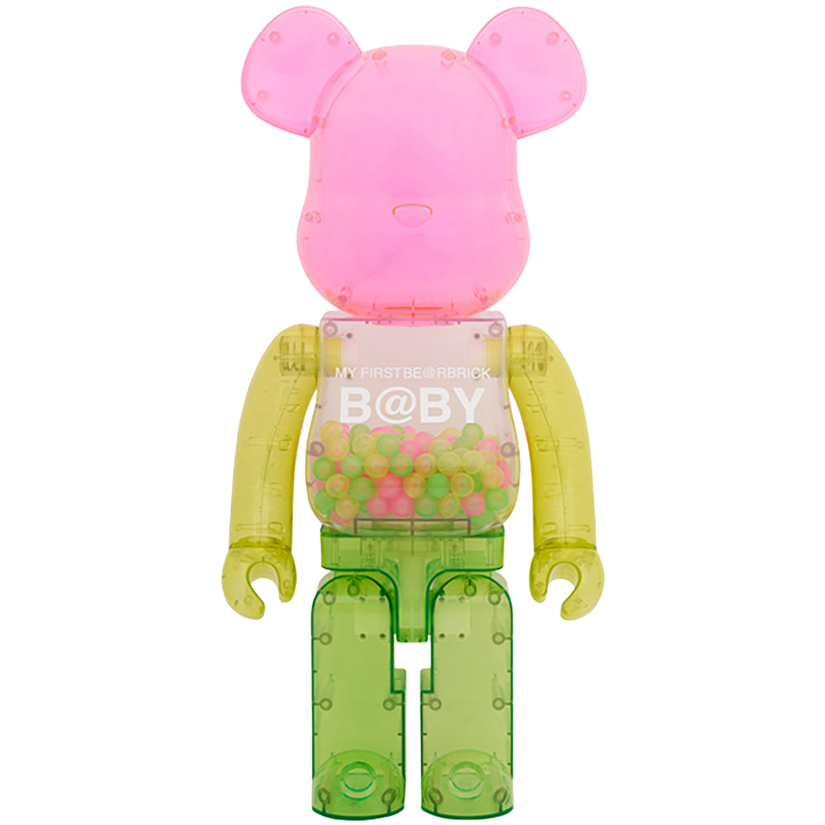 MY FIRST BE@RBRICK 1st Color Clear Ver. 1000％