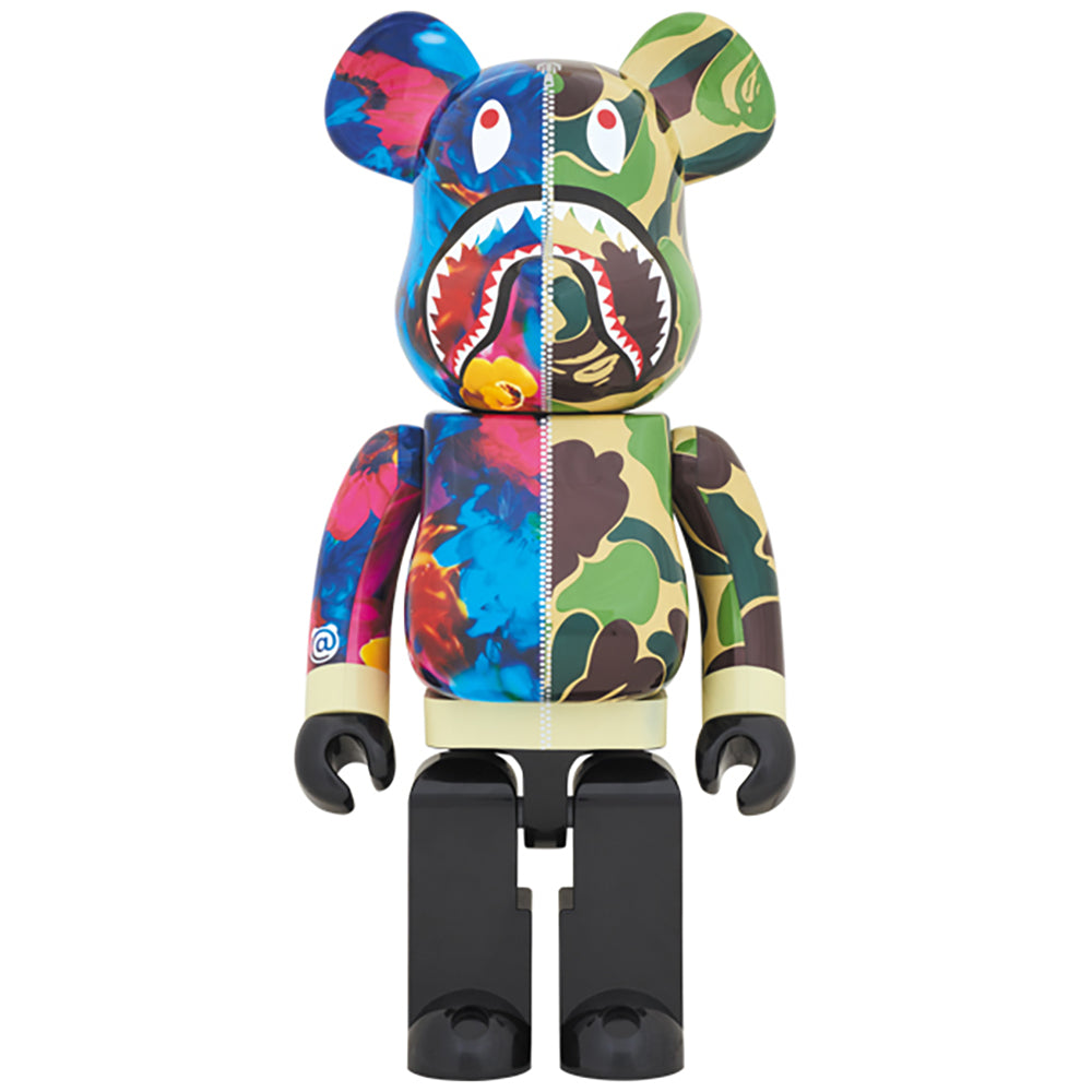 BE@RBRICK BAPE(R) × M / mika ninagawa SHARK 1000％_1