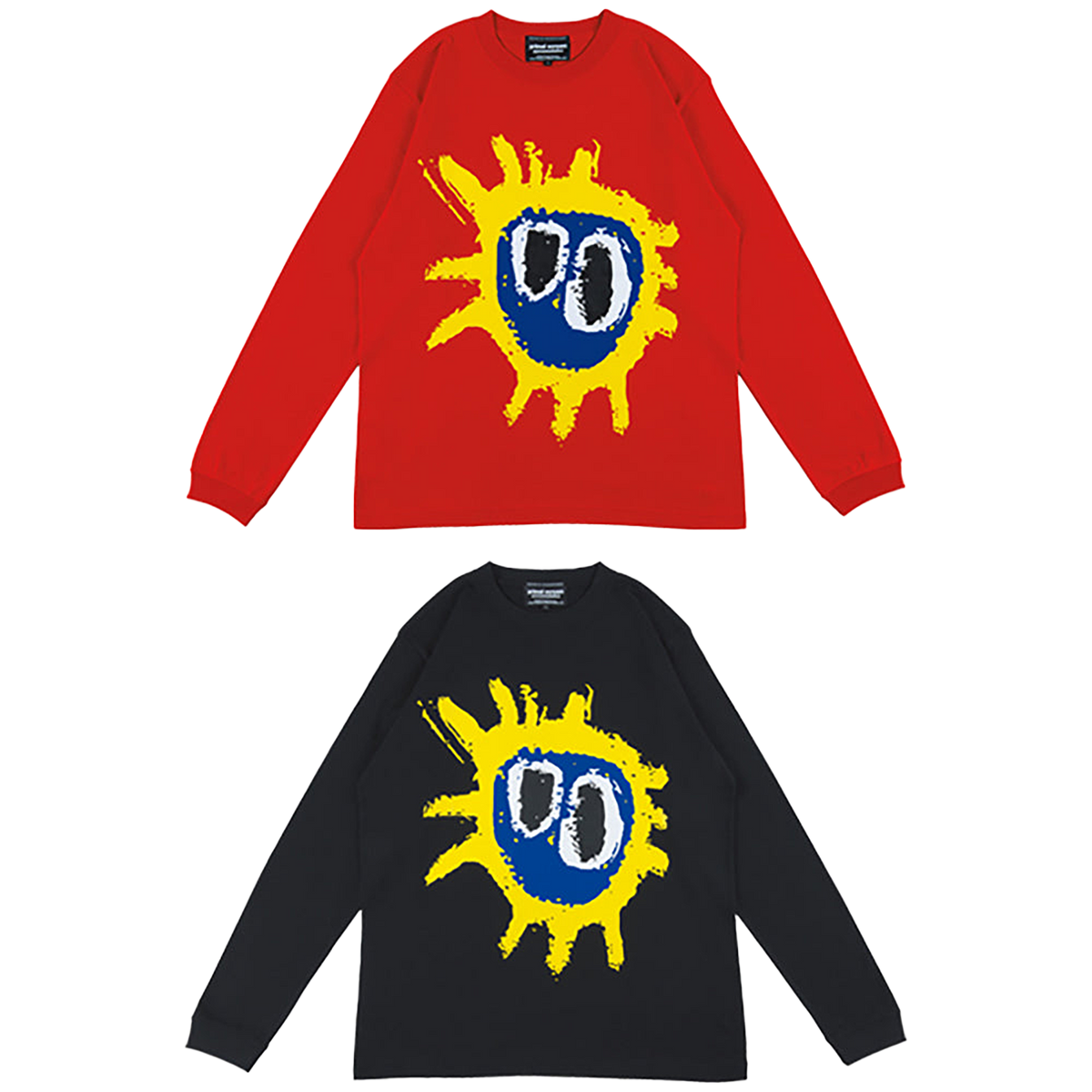 MLE Primal Scream "screamadelica" LONG SLEEVE TEE "screamadelica" 