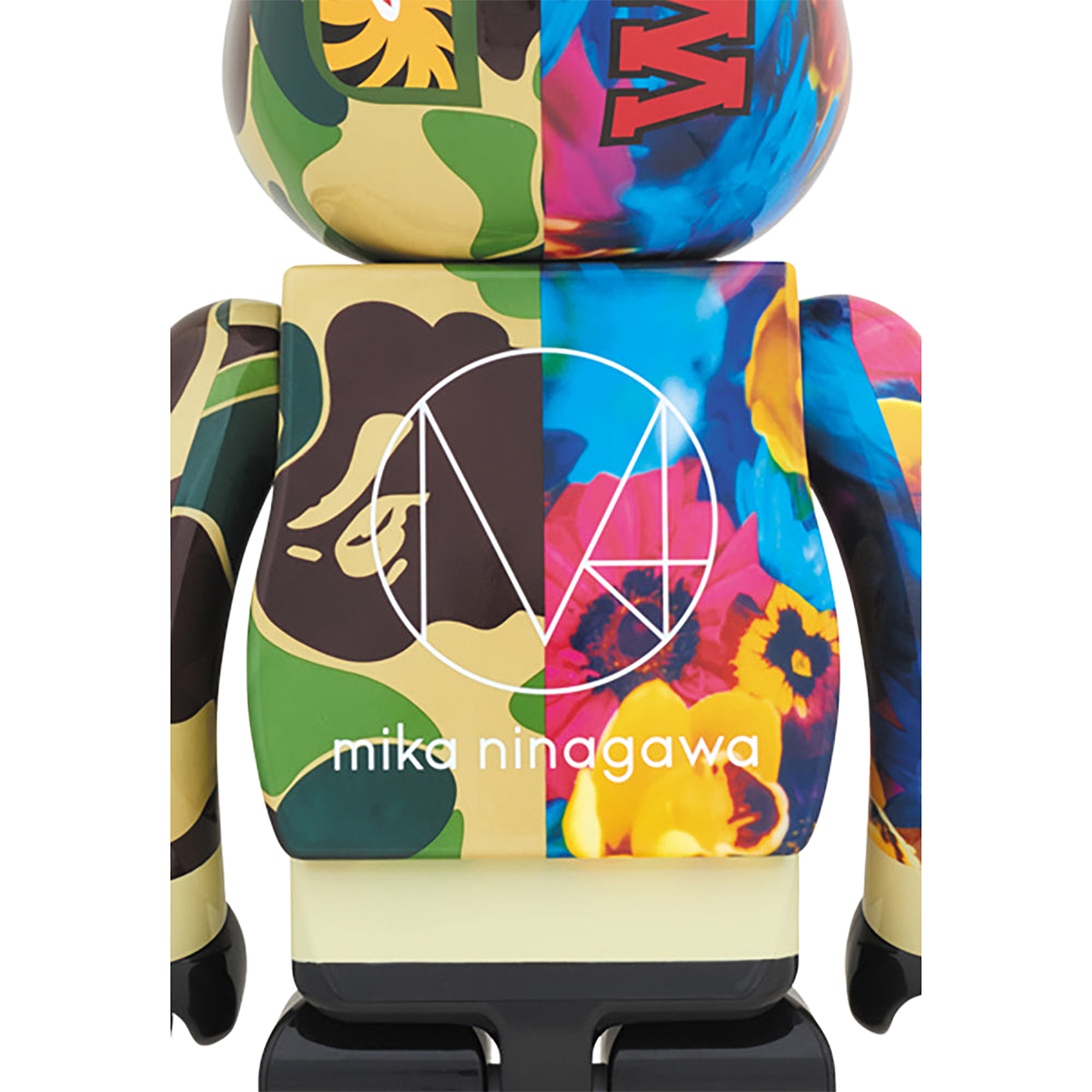 BE@RBRICK BAPE(R) × M / mika ninagawa SHARK 1000％