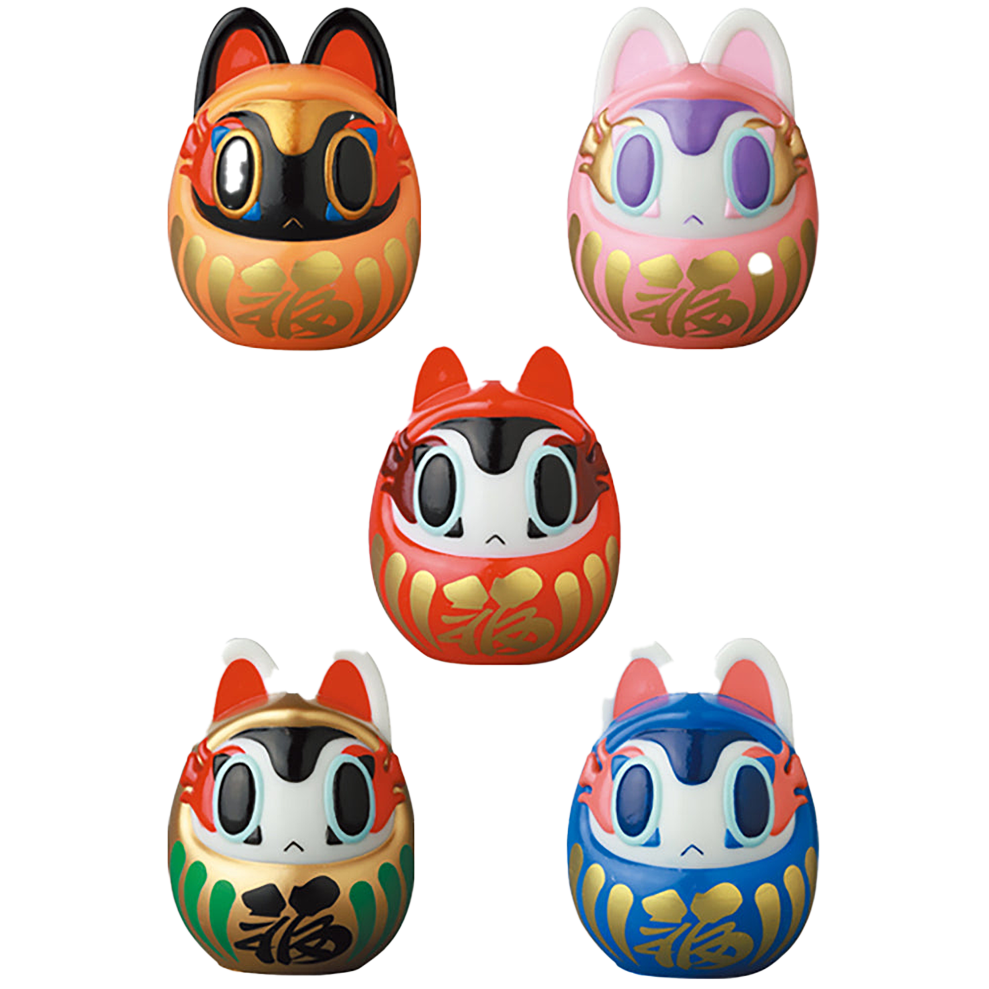 VAG(VINYL ARTIST GACHA) SERIES 27 郷土玩具怪獣 犬張仔達磨
