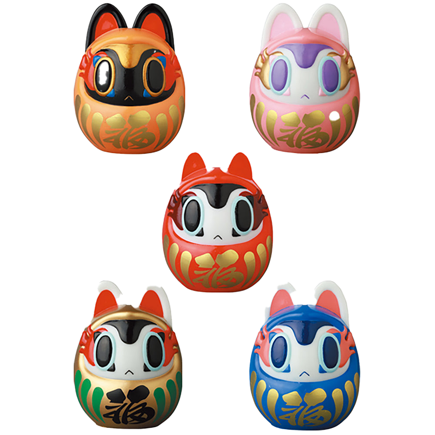 VAG(VINYL ARTIST GACHA) SERIES 27 郷土玩具怪獣 犬張仔達磨
