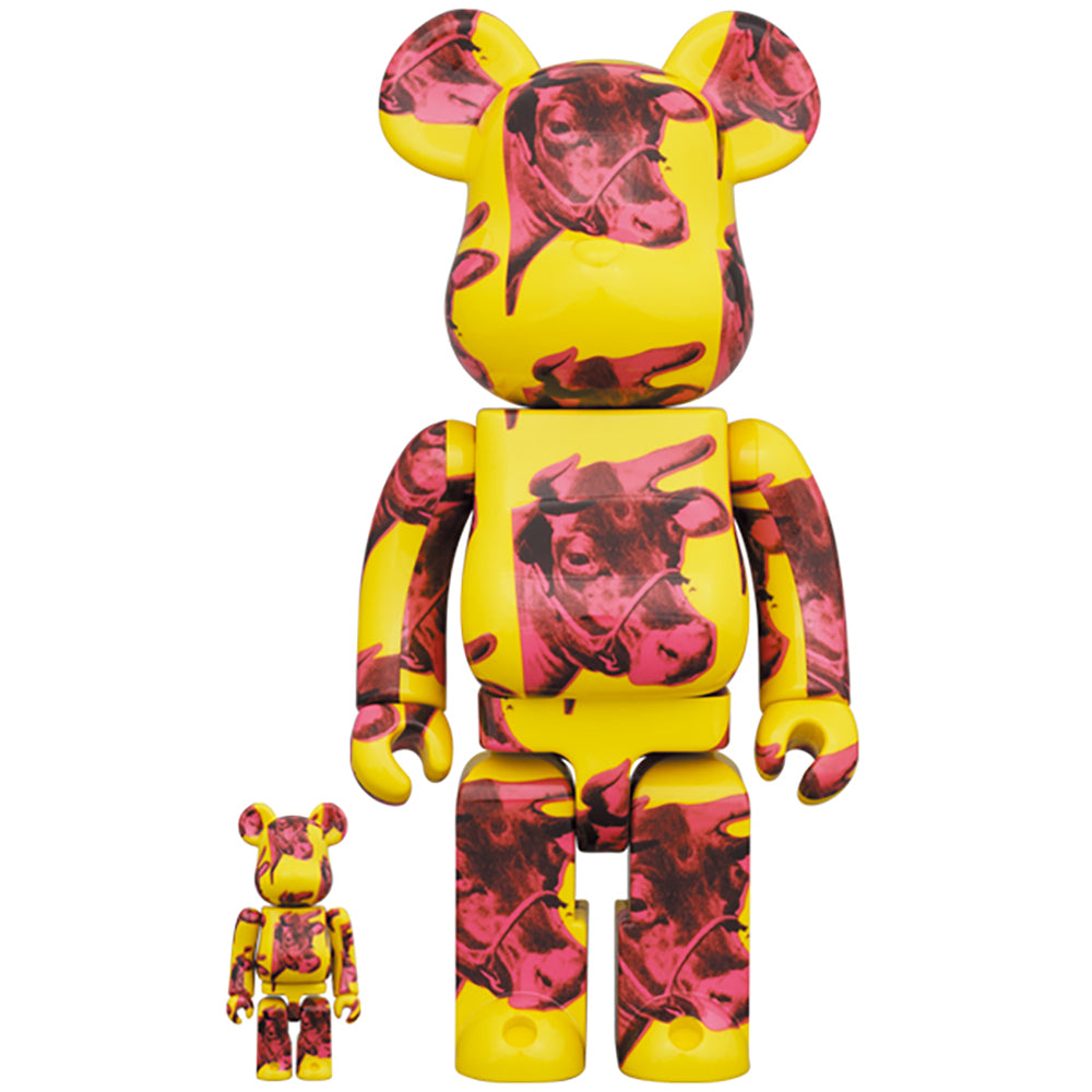 BE@RBRICK ANDY WARHOL "Cow Wallpaper" 100％ & 400％_0