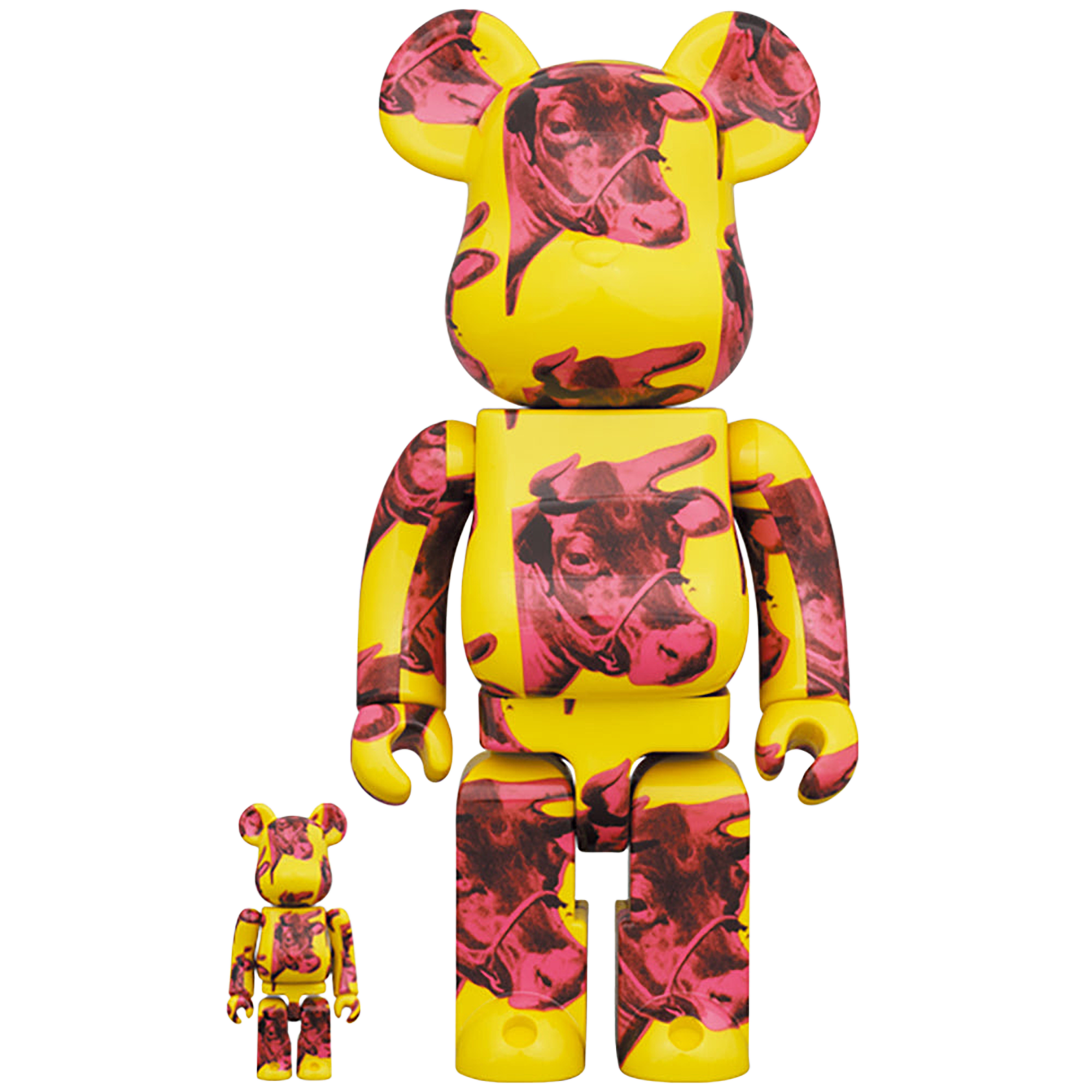 BE@RBRICK ANDY WARHOL "Cow Wallpaper" 100％ & 400％