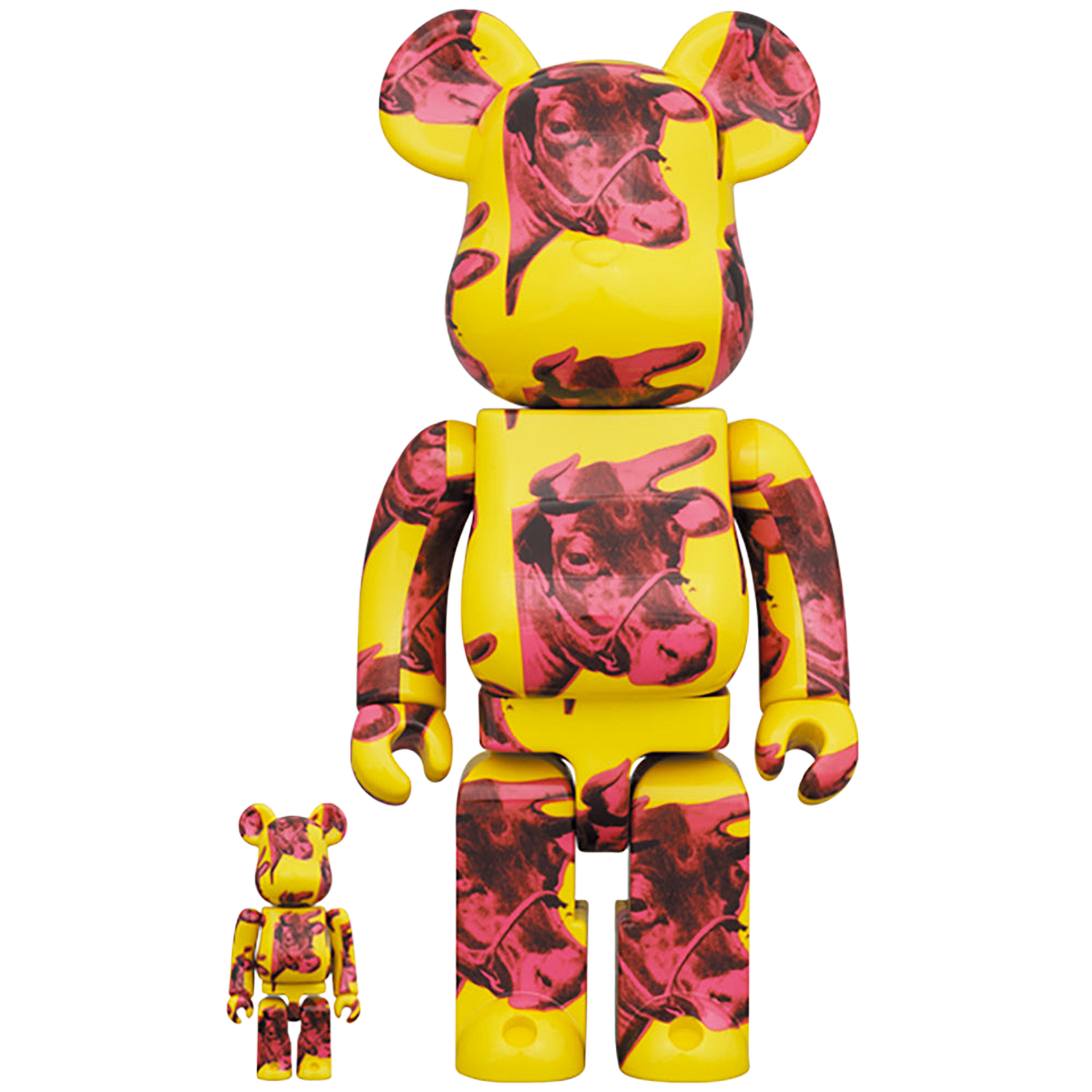 アンディ・ウォーホル ベアブリック “Cow Wallpaper” BE@RBRICK ANDY WARHOL 