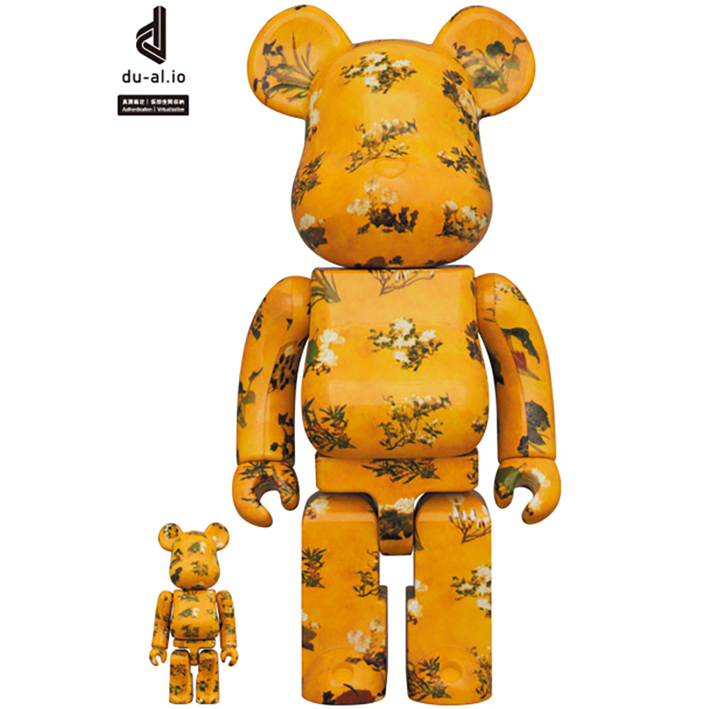 BE@RBRICK 伊藤若冲「百花図」 100％ & 400％_0