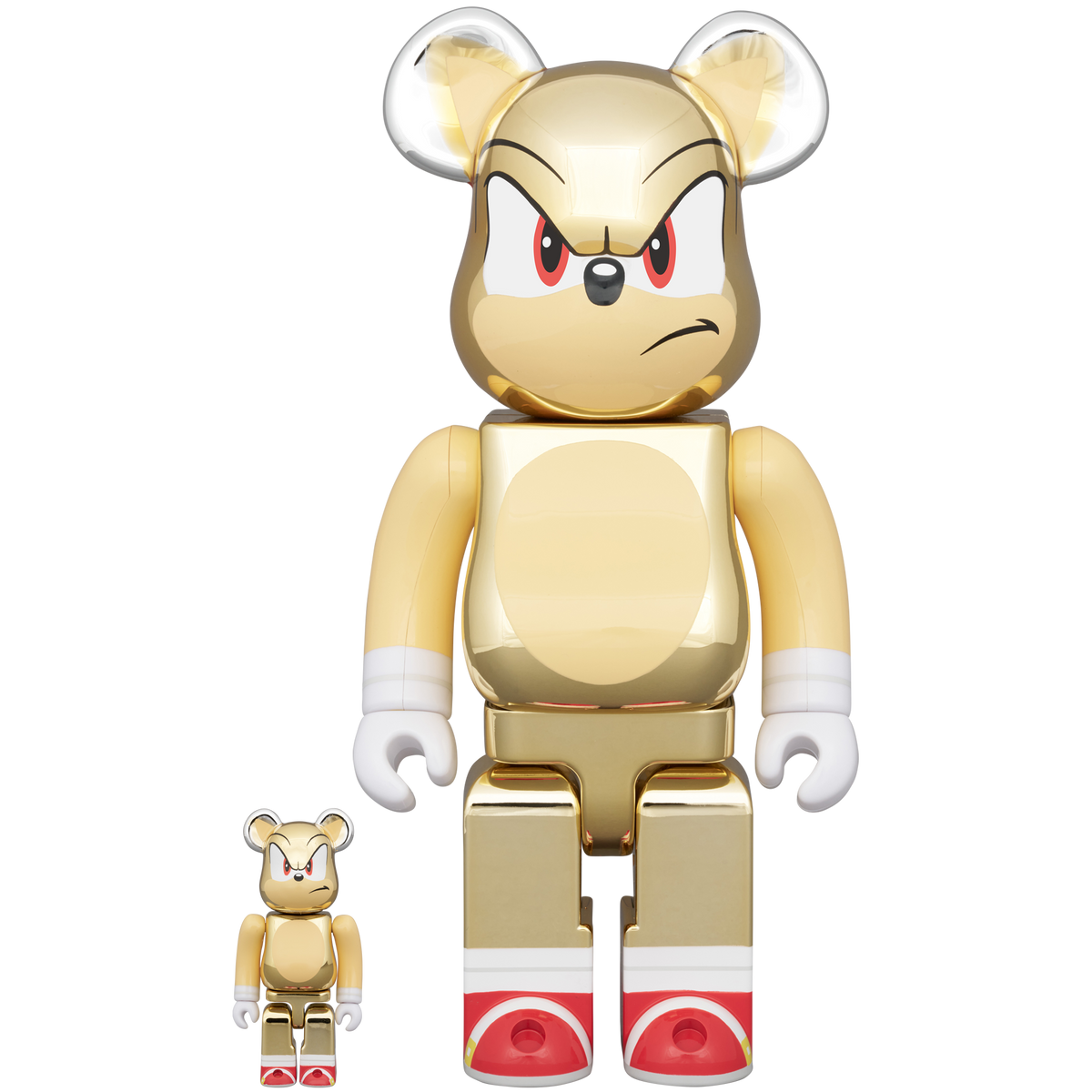 BE@RBRICK SUPER SONIC CHROME Ver. 100％ & 400％《2026年10月発売予定》_0