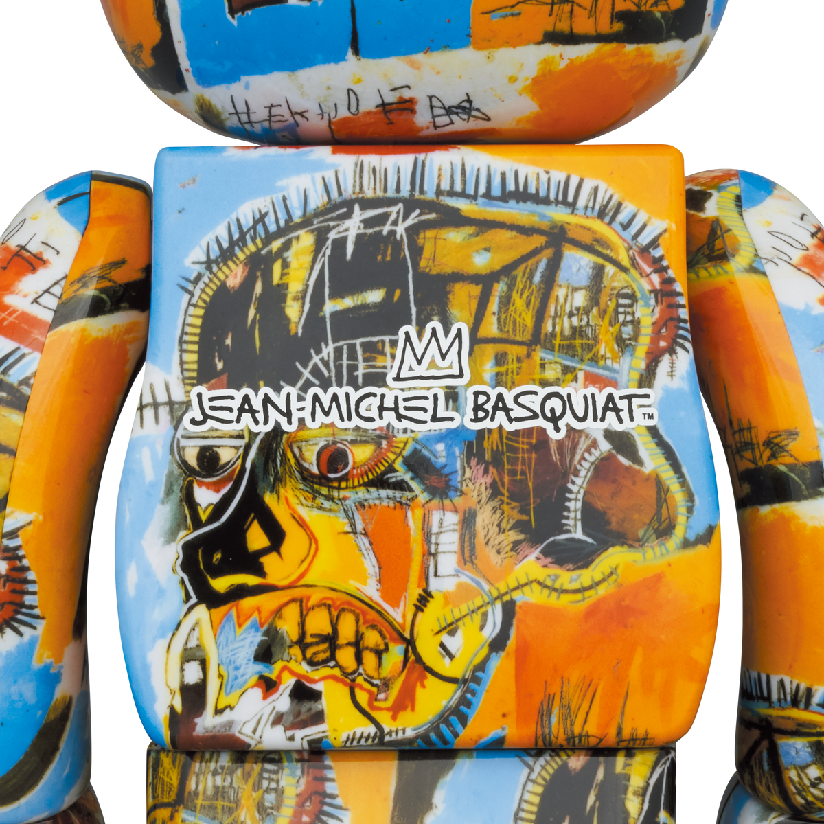 BE@RBRICK JEAN-MICHEL BASQUIAT #10 100％ & 400％
