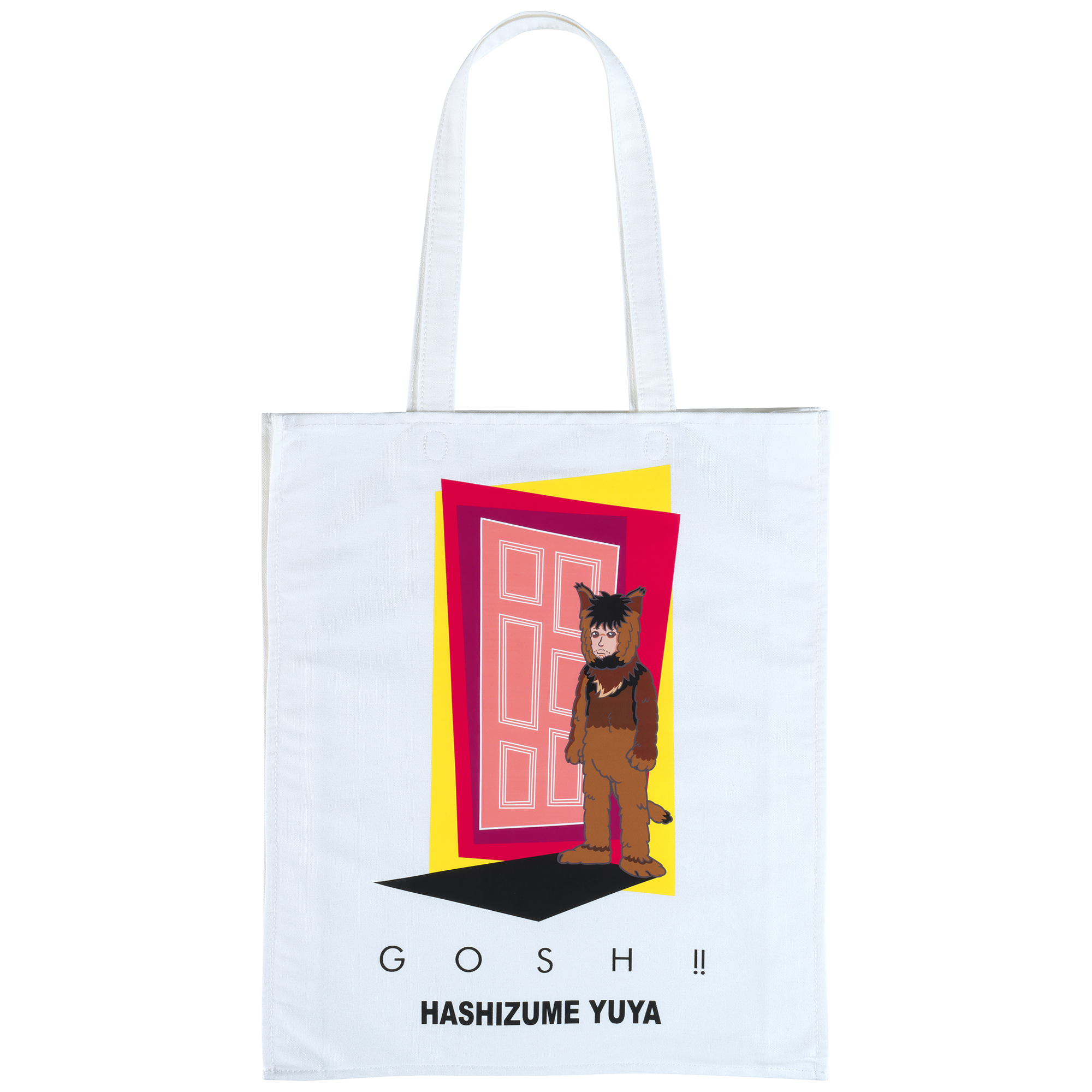 MLE HASHIZUME YUYA × THE Oliver 狗，（GOSH!!） 这个蓍草 MOVIE TOTE BAG“门和奥利弗”