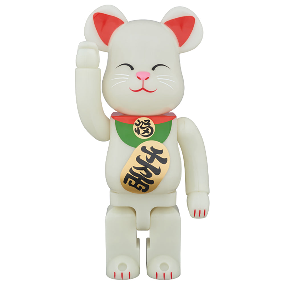 BE@RBRICK 招き猫 蓄光 400％_0