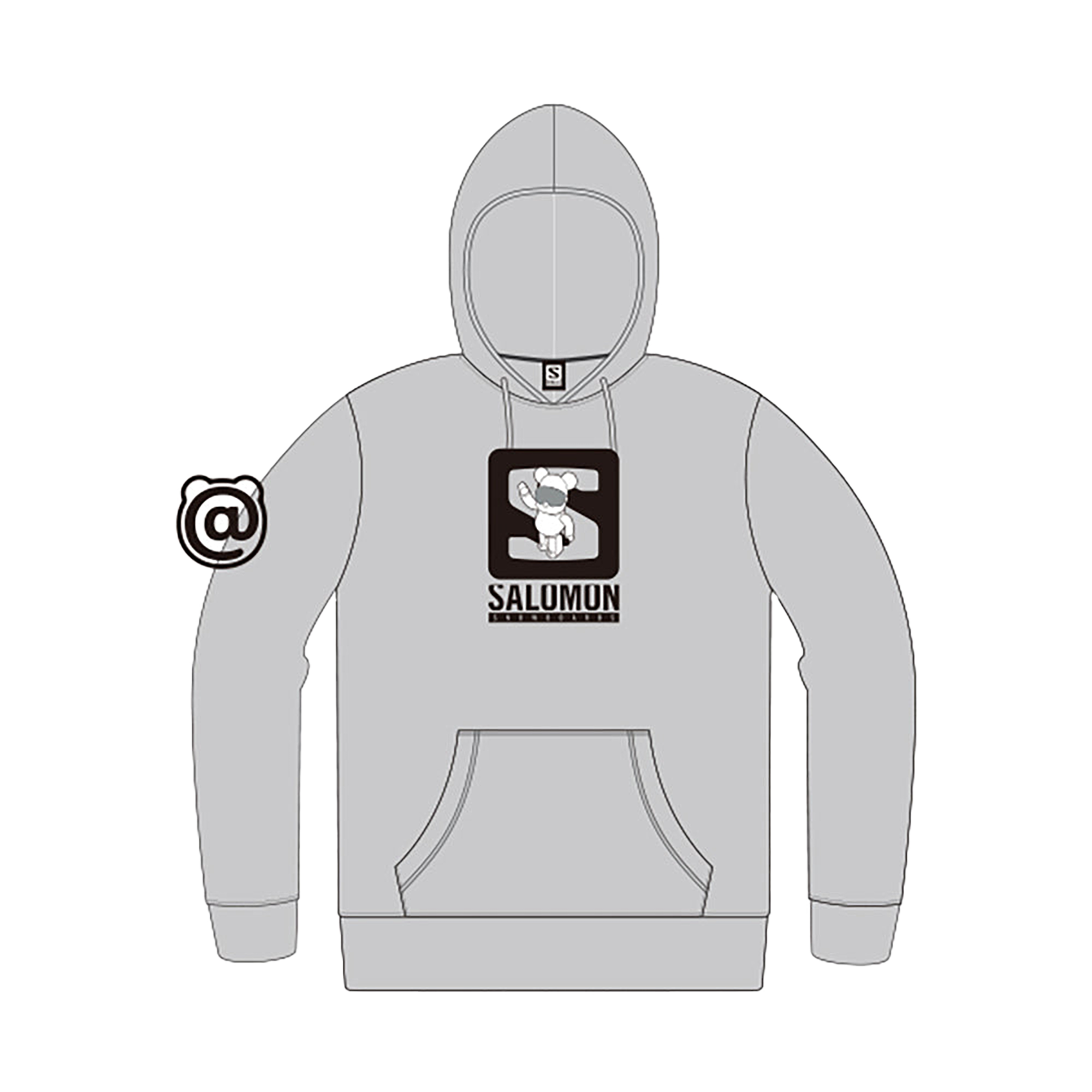 SALOMON BE@RBRICK HOODIE