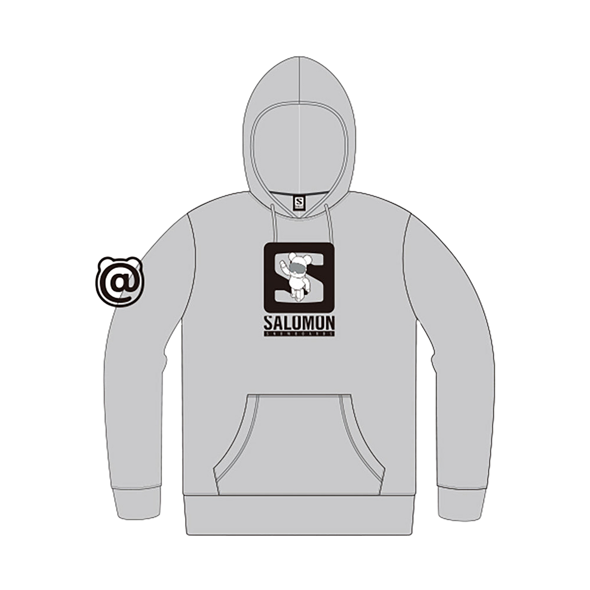 SALOMON BE@RBRICK HOODIE