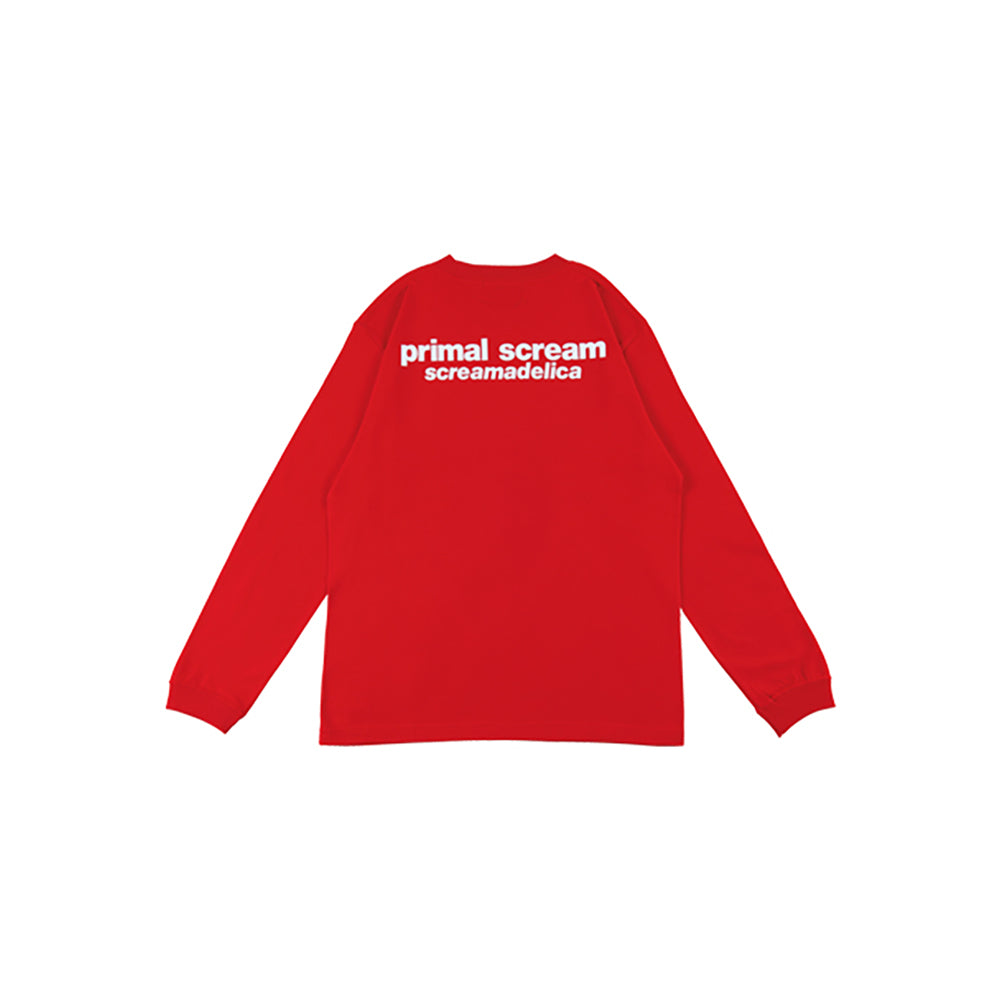 MLE Primal Scream "screamadelica" LONG SLEEVE TEE "screamadelica" _2