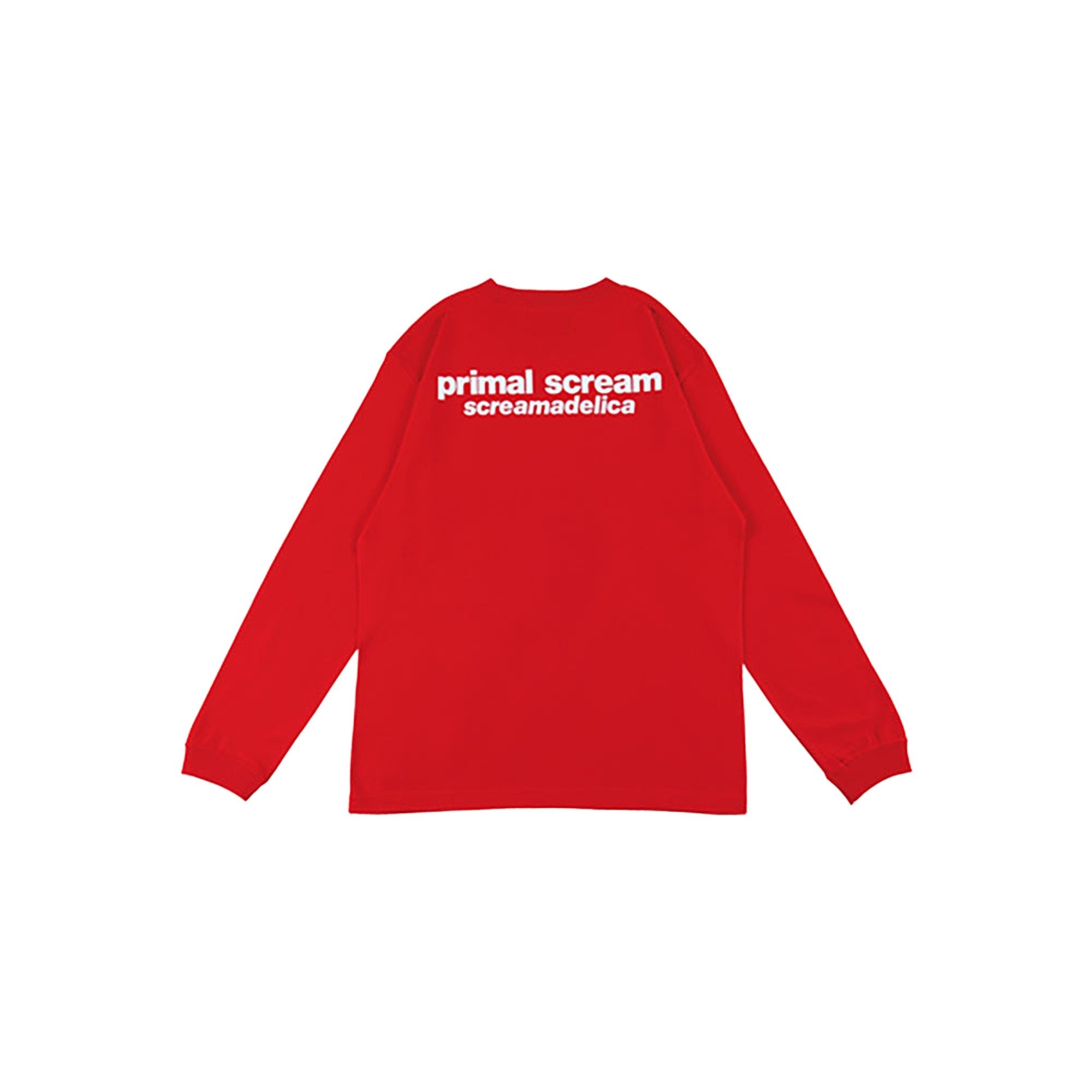 MLE Primal Scream "screamadelica" LONG SLEEVE TEE "screamadelica" 
