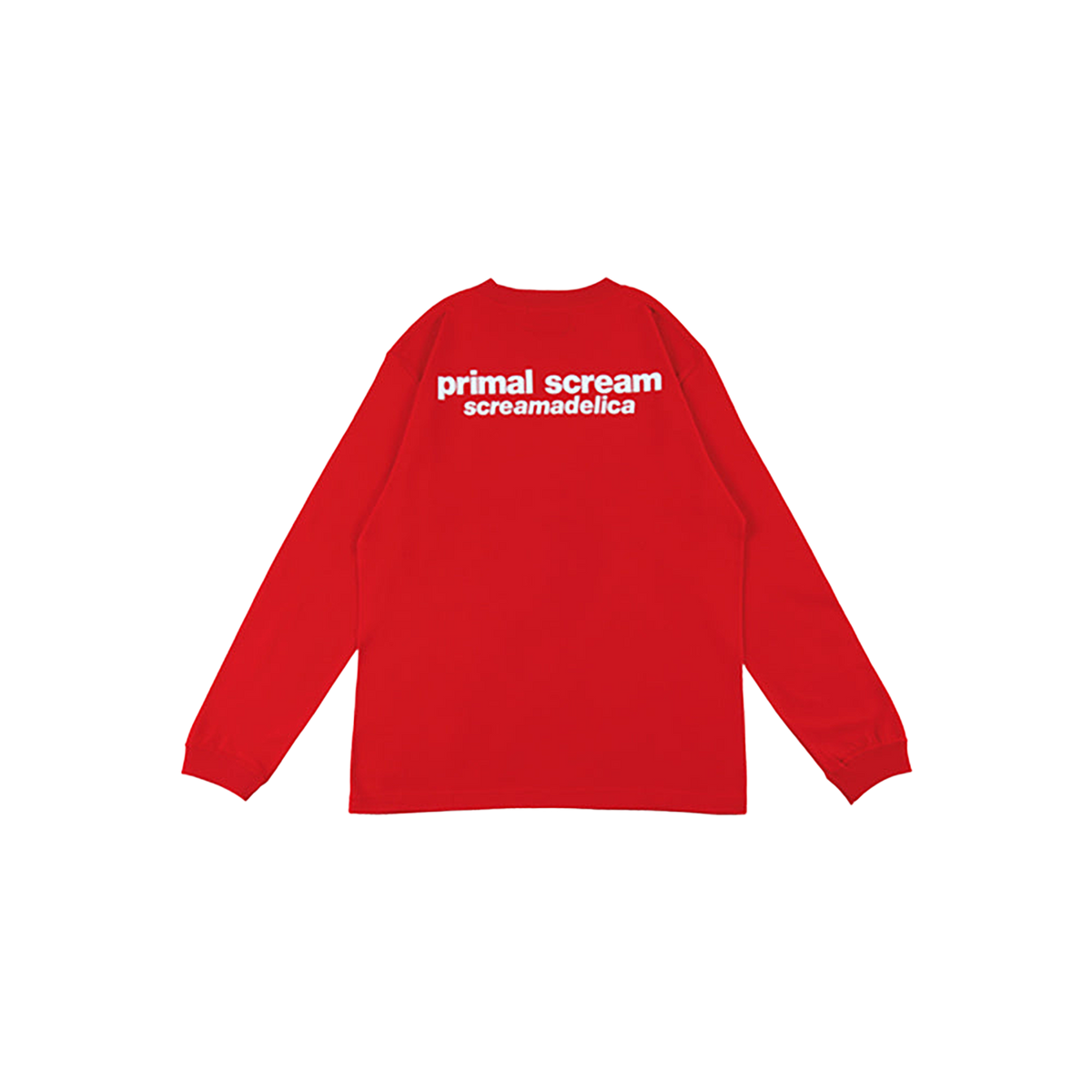 MLE Primal Scream "screamadelica" LONG SLEEVE TEE "screamadelica" 