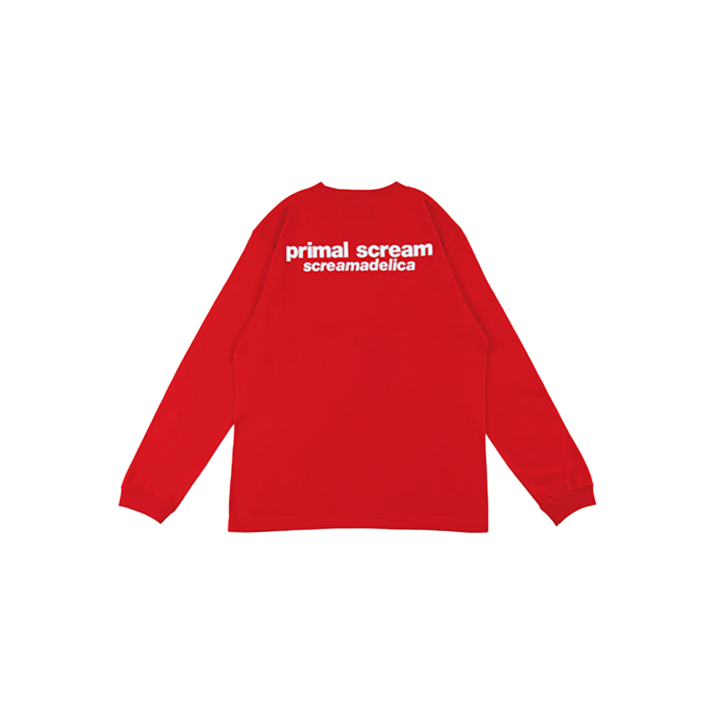 MLE Primal Scream "screamadelica" LONG SLEEVE TEE "screamadelica" 