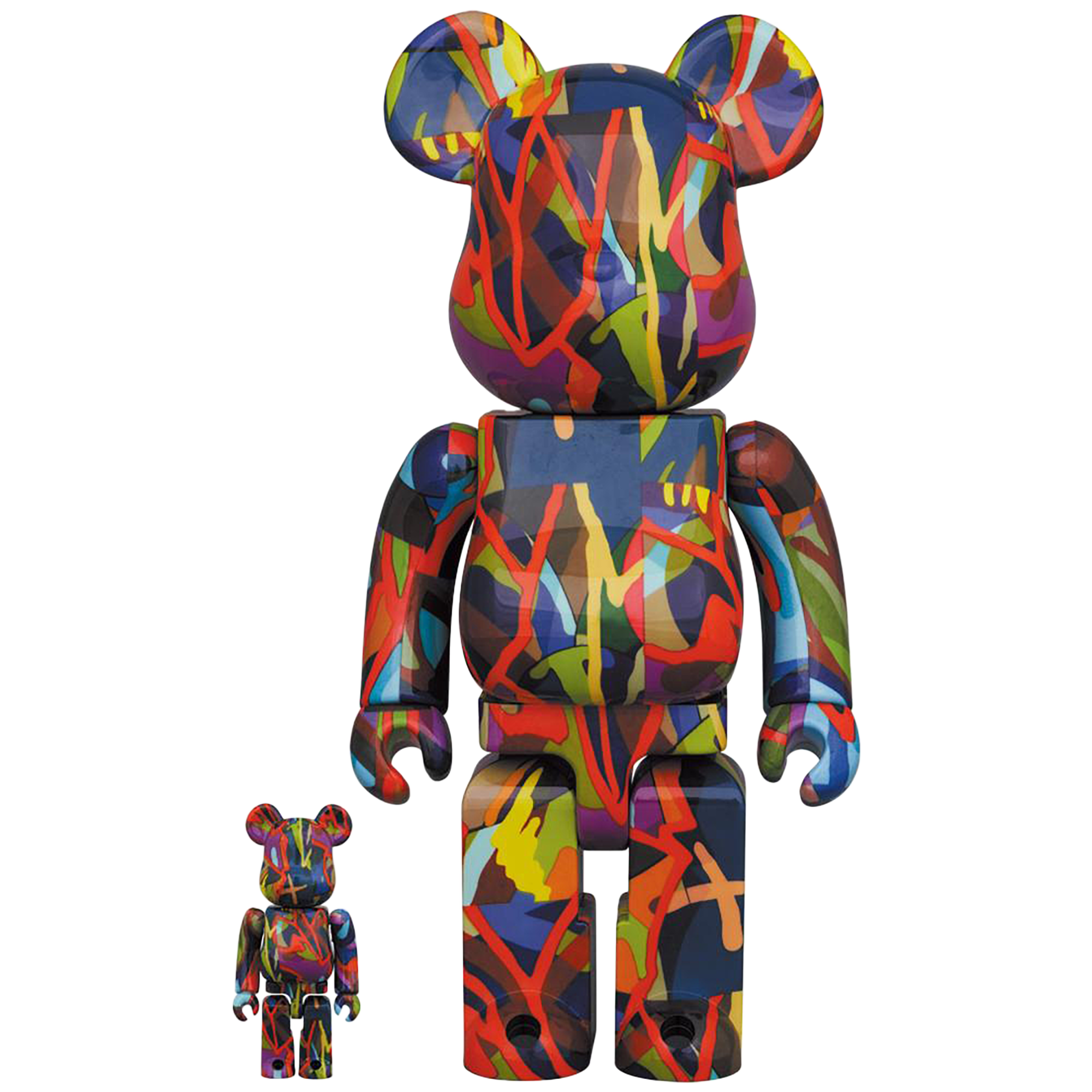 BE@RBRICK KAWS TENSION 100% & 400%