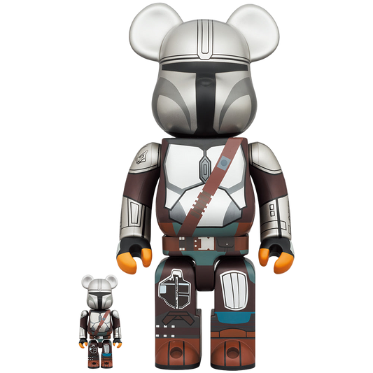 BE@RBRICK 曼达洛贝斯卡盔甲 100% & 400%