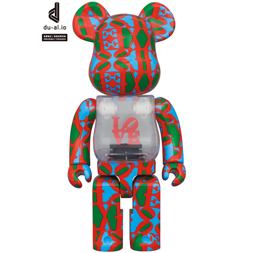 BE@RBRICK Robert Indiana "LOVE" 400％_0